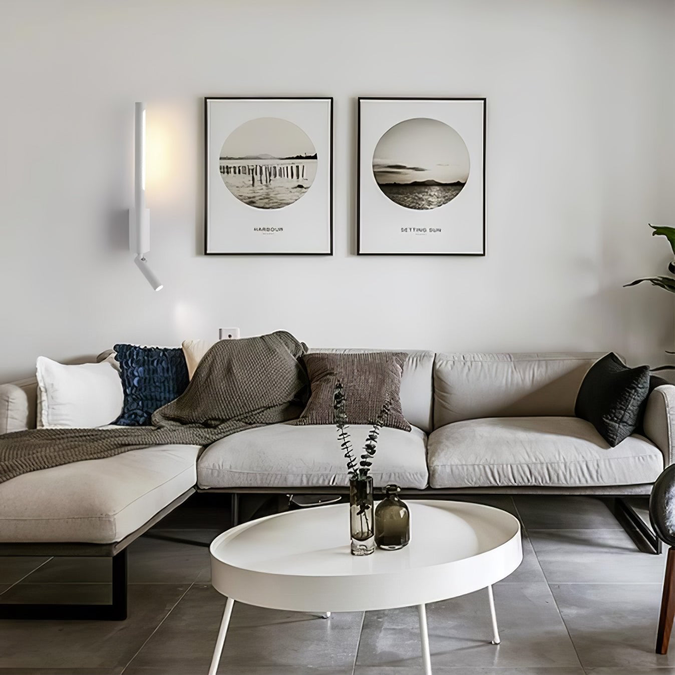 Canut LED Wall Light Modern Metal Sconce with Adjustable Arm