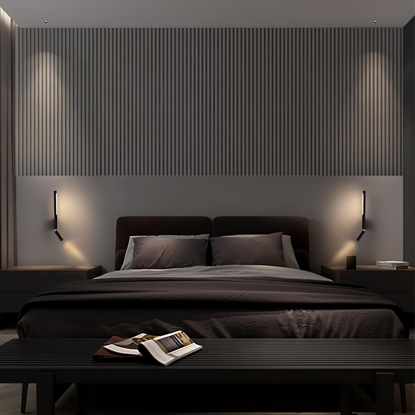 Canut LED Wall Light Modern Metal Sconce with Adjustable Arm