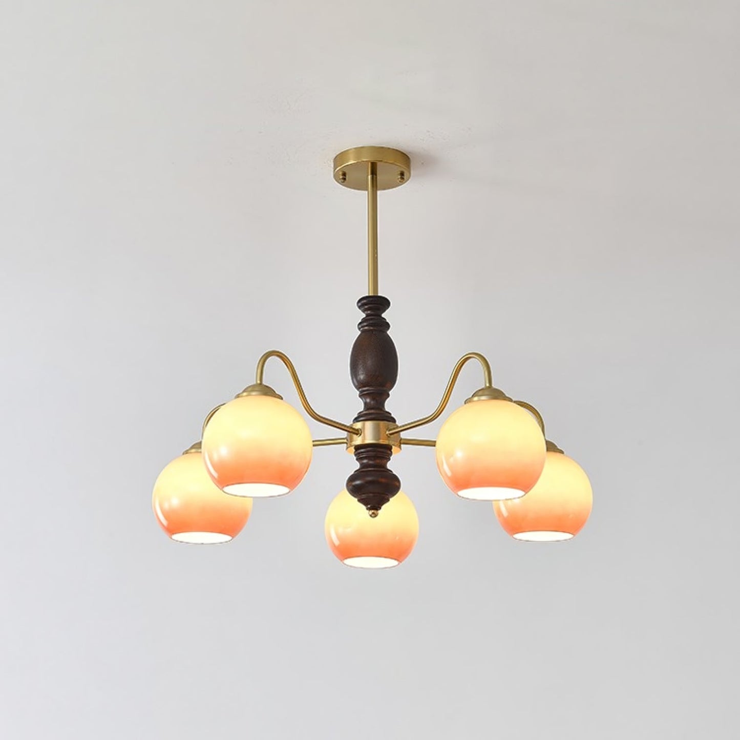 Caramel Orb Chandelier - YIOSI