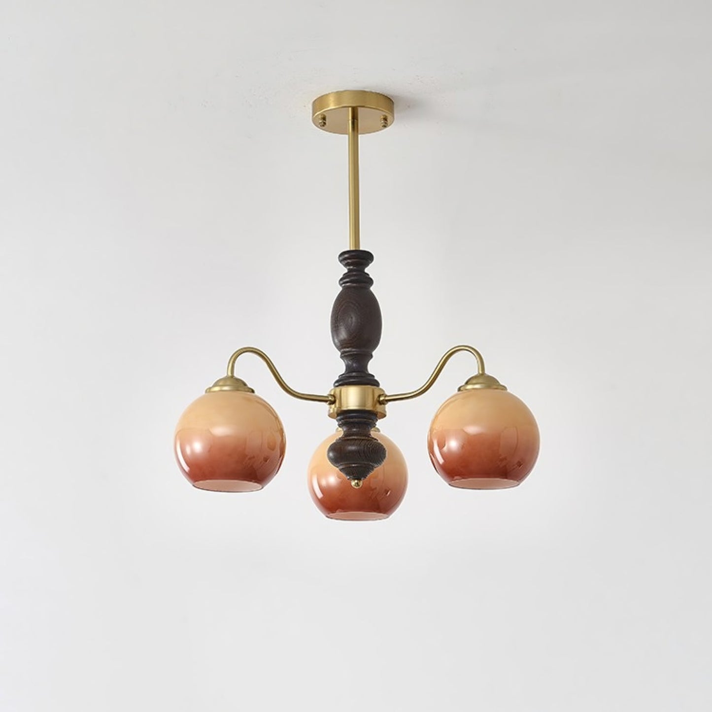 Caramel Orb Chandelier - YIOSI