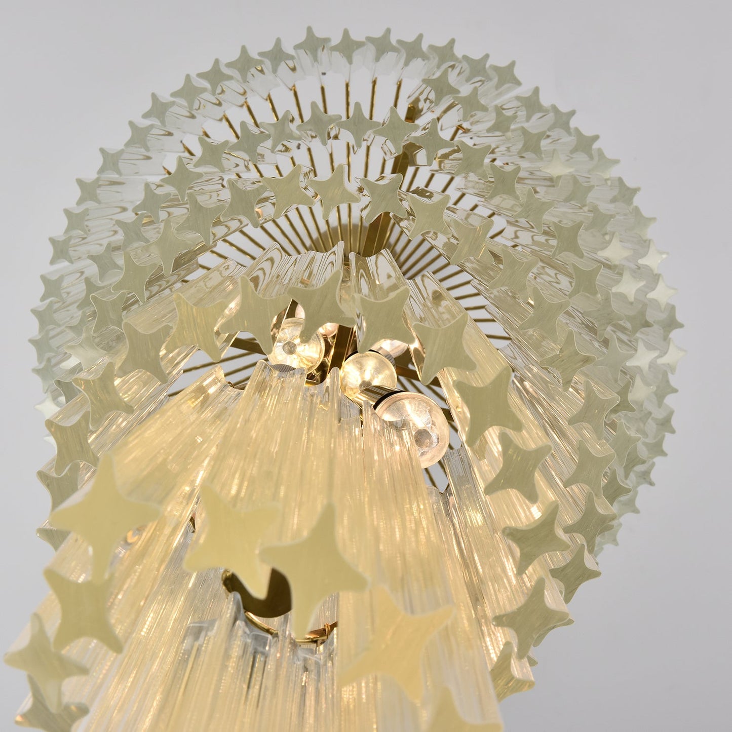 Cascada Spiral Clear Chandelier - YIOSI
