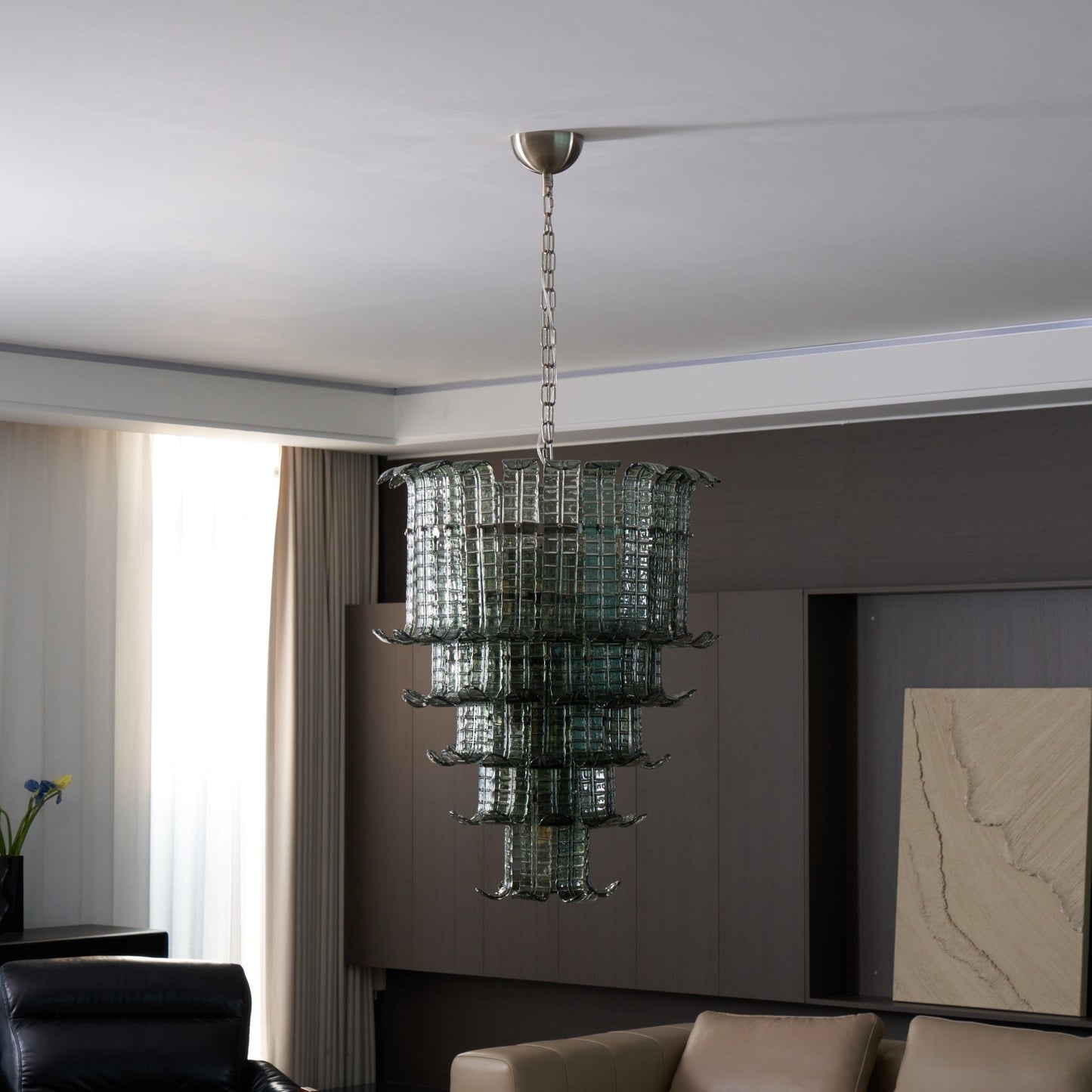 Cascade Murano Chandelier - YIOSI