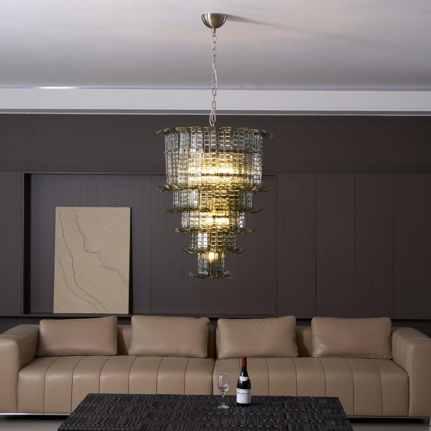 Cascade Murano Chandelier - YIOSI