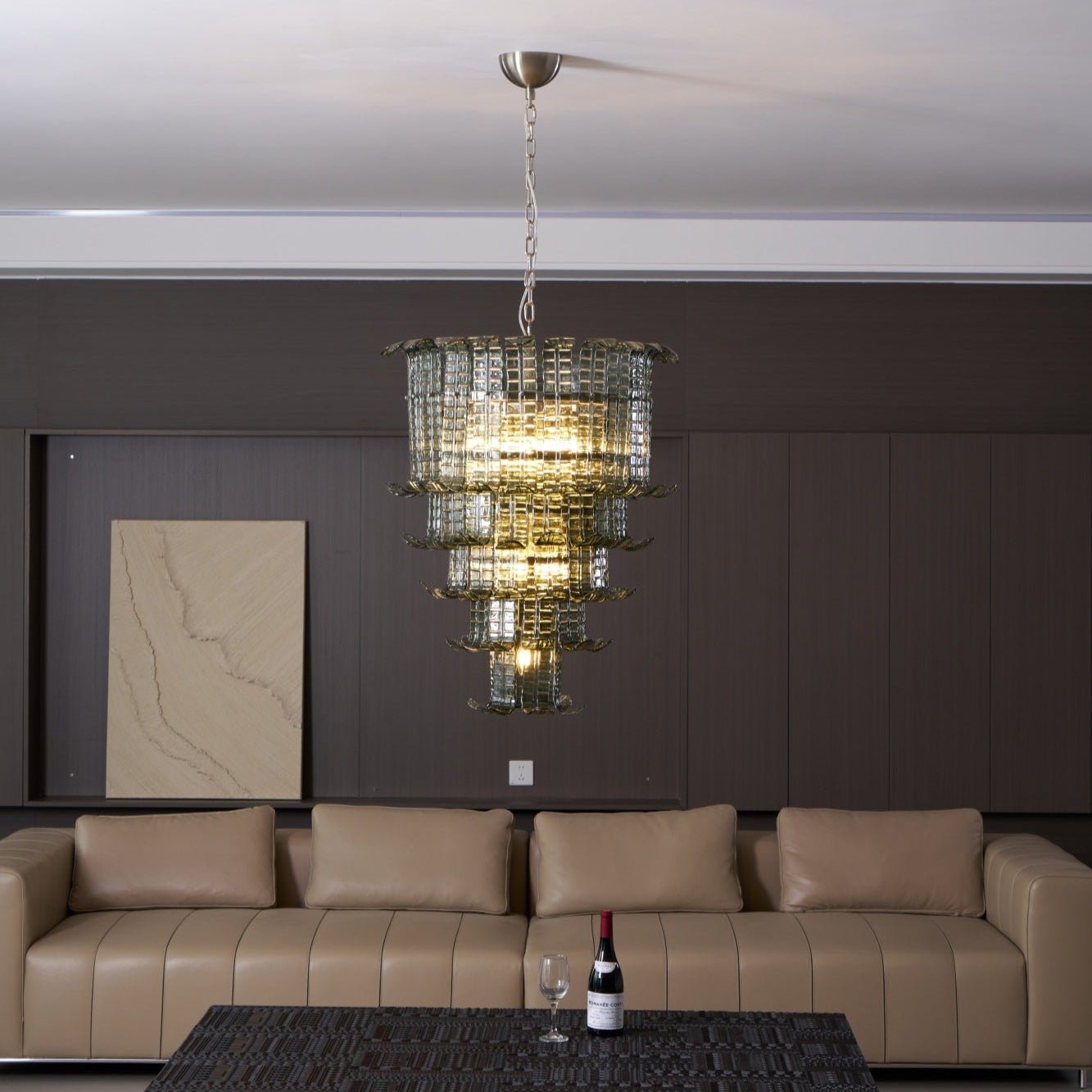 Cascade Murano Chandelier - YIOSI