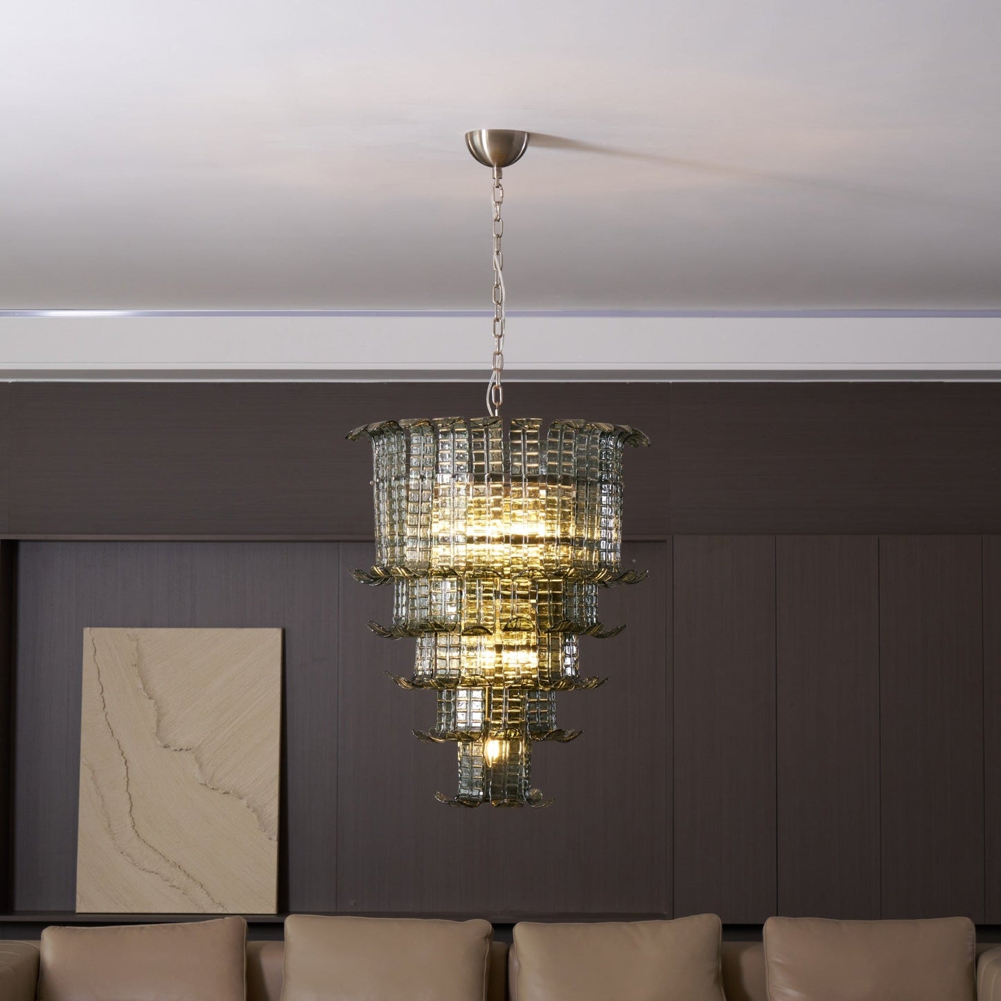 Cascade Murano Chandelier - YIOSI