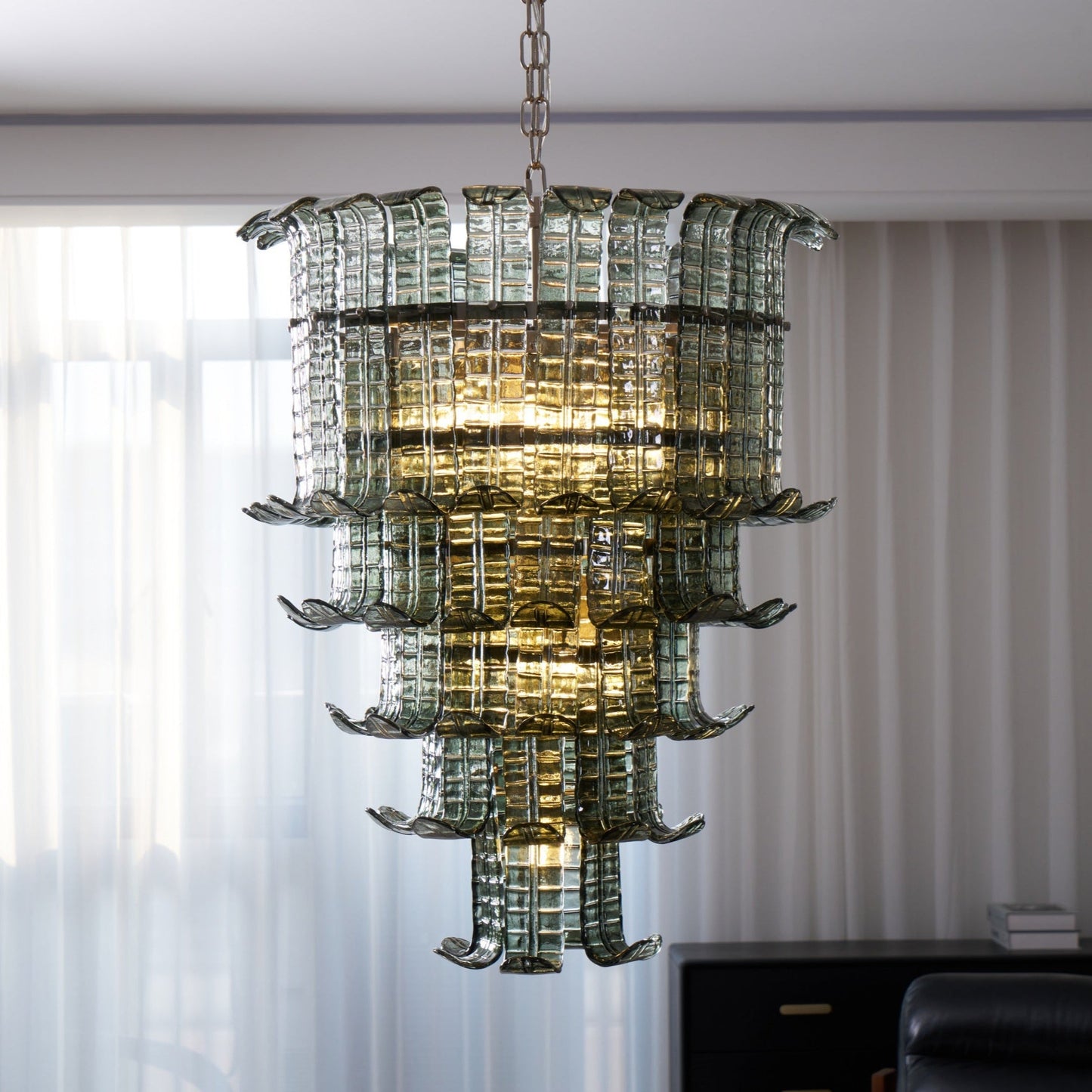 Cascade Murano Chandelier - YIOSI