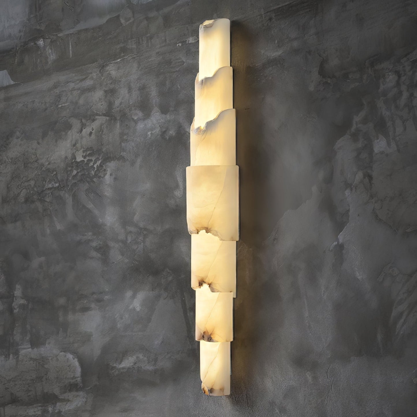 Cascading Alabaster Wall Sconce - YIOSI