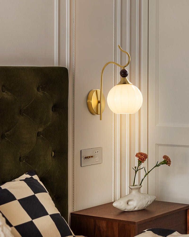 Celeste Curved Wall Sconce - YIOSI