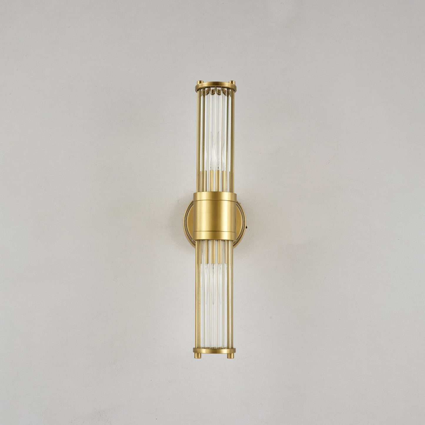 Celeste Brass Cylinder Wall Light – Mid Century Modern Sconce