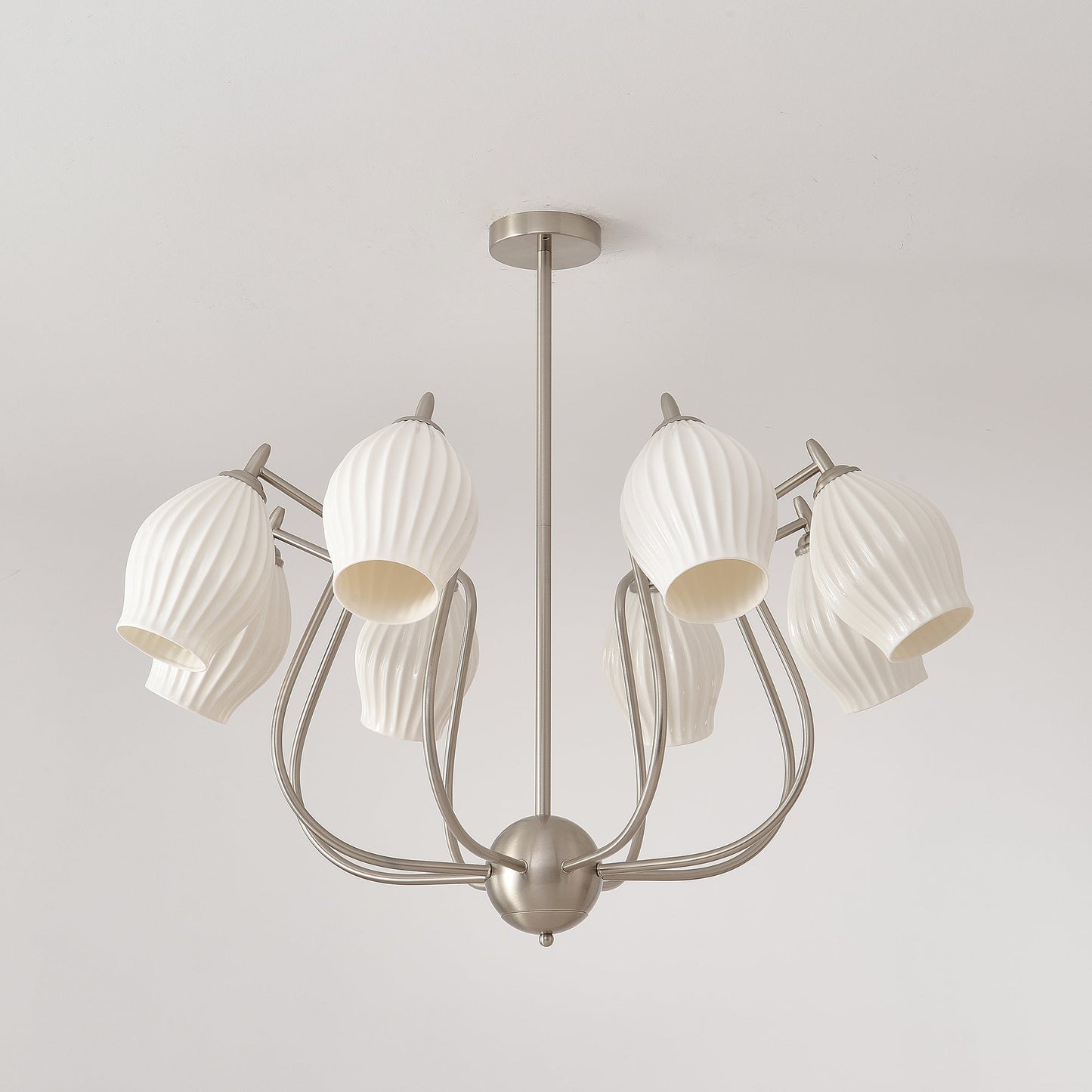 Ceramic Ribbed Chandelier - YIOSI