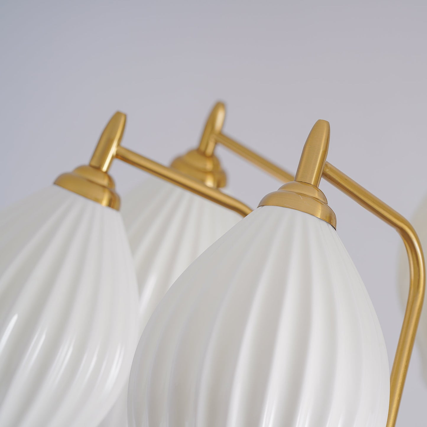 Ceramic Ribbed Chandelier - YIOSI