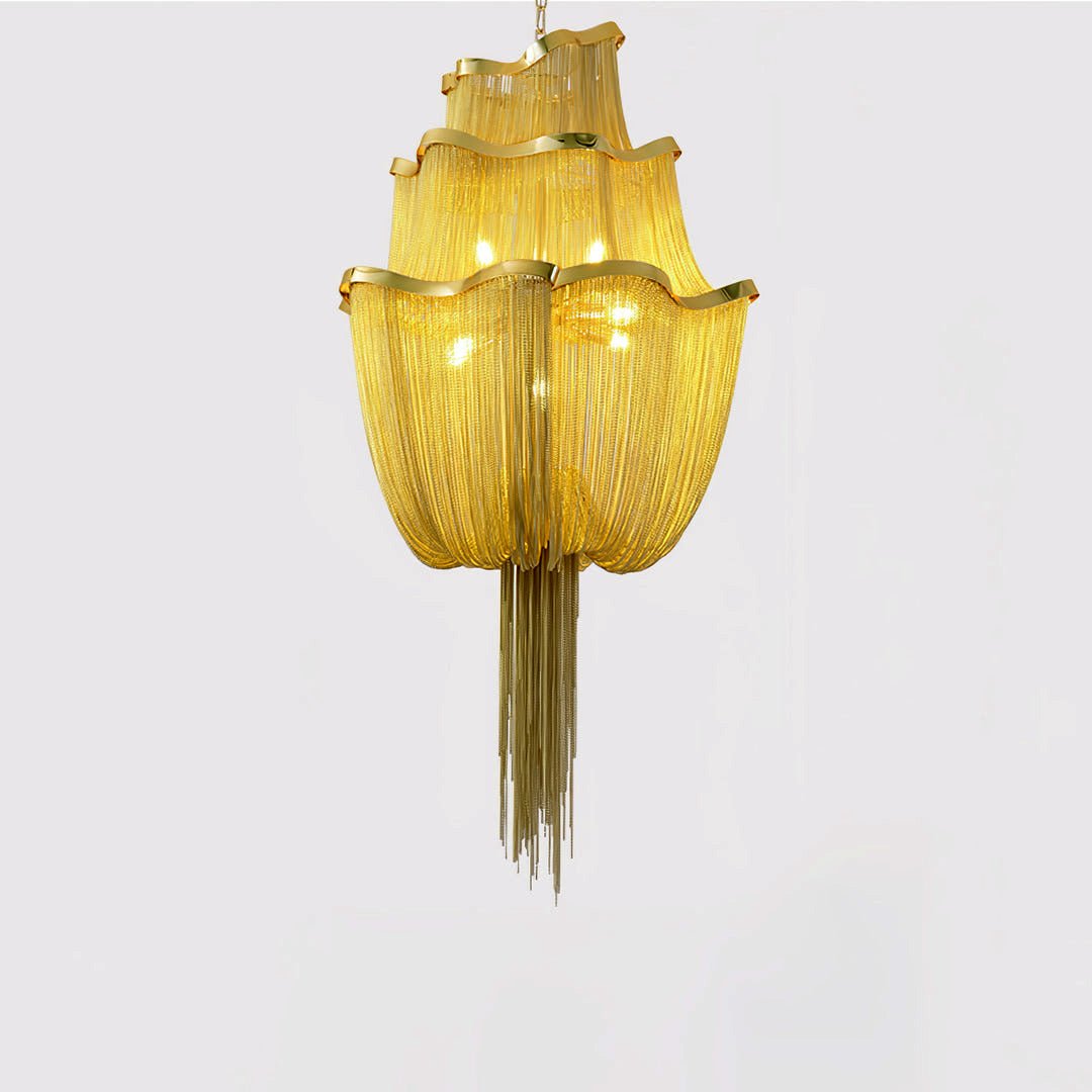 Chains Shimmering Chandelier - YIOSI