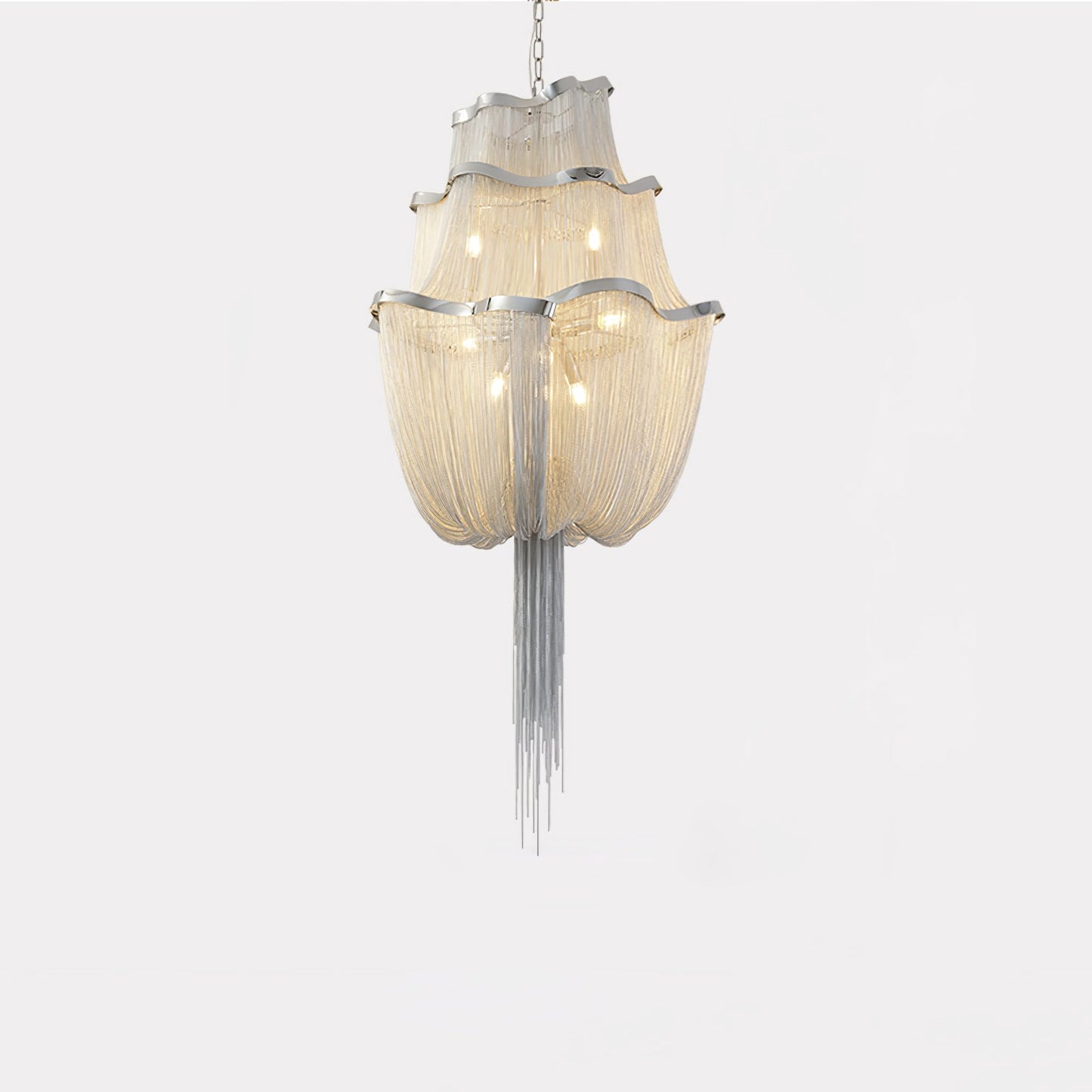 Chains Shimmering Chandelier - YIOSI