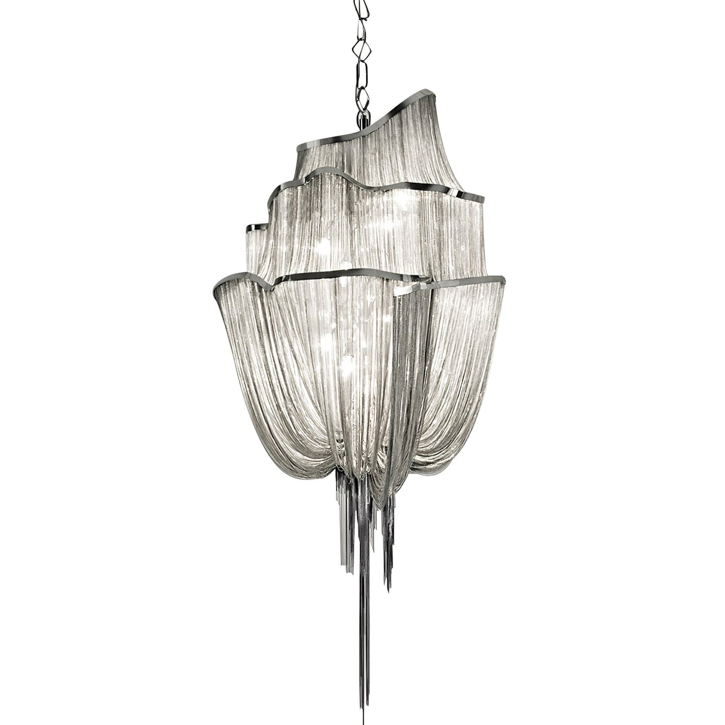 Chains Shimmering Chandelier - YIOSI