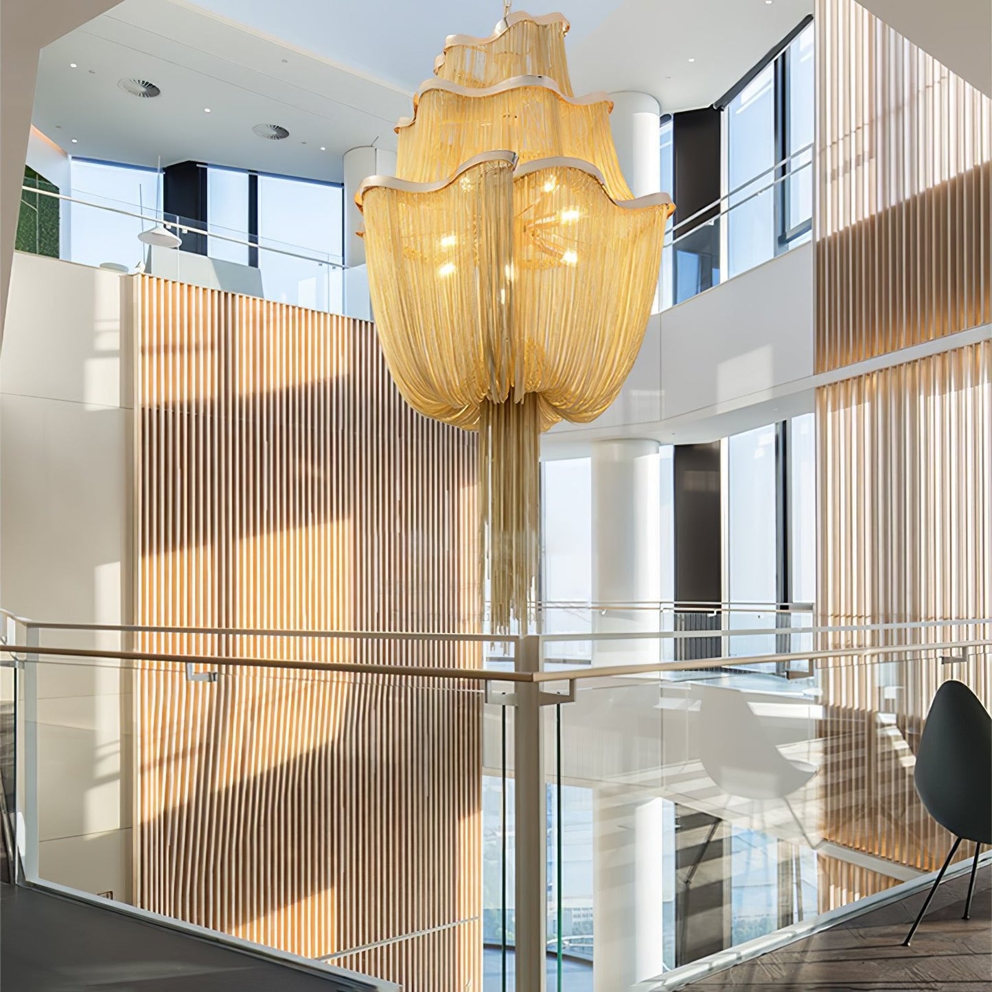 Chains Shimmering Chandelier - YIOSI