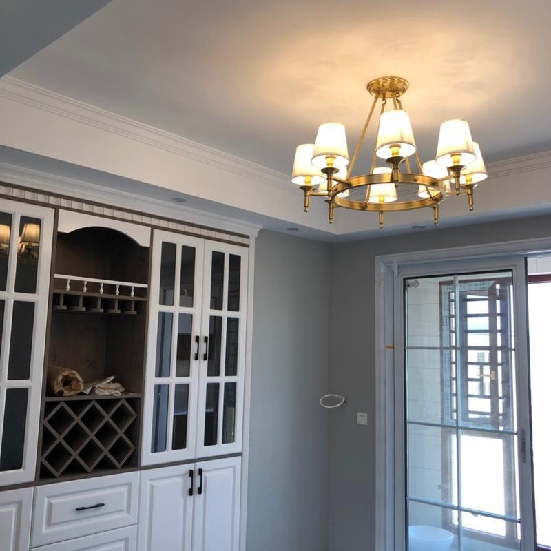 Antique Brass Chandelier - YIOSI