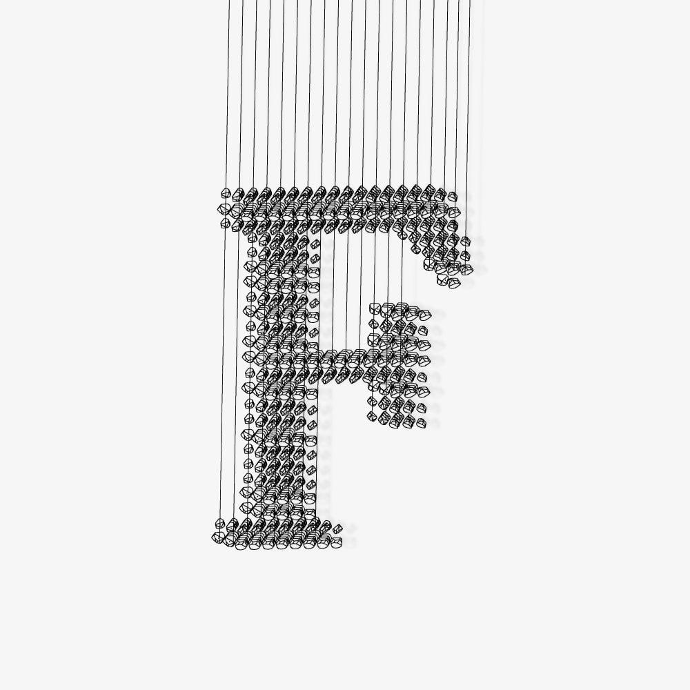 Charcoal Chandeliers F - YIOSI
