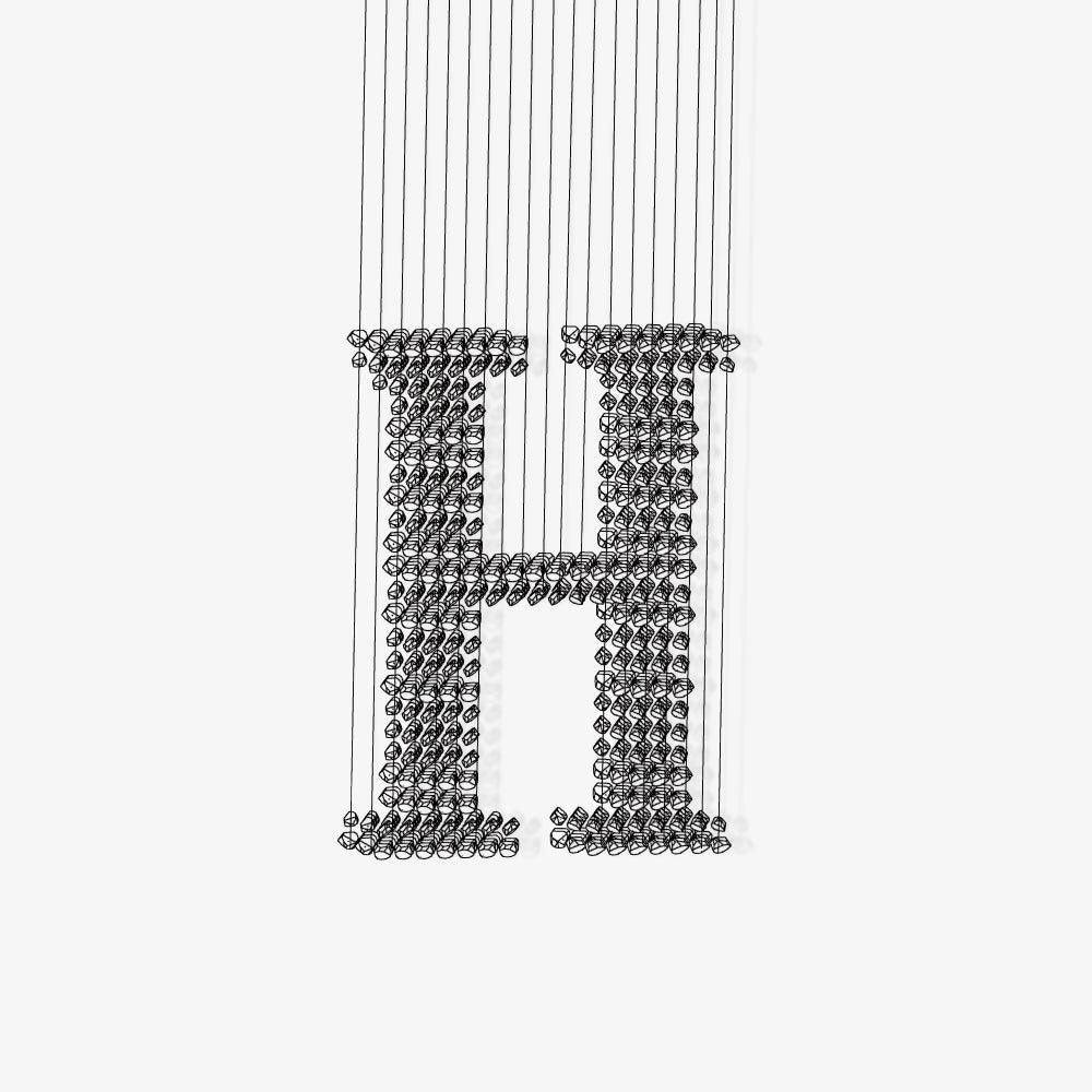 Charcoal Chandeliers H - YIOSI