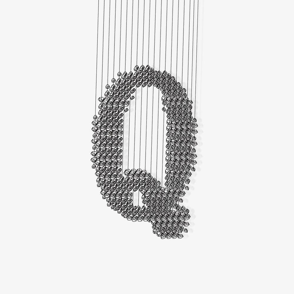 Charcoal Chandeliers Q - YIOSI