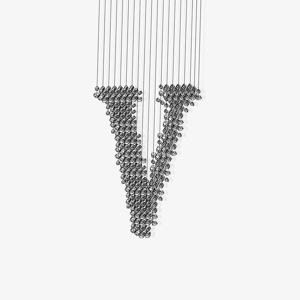 Charcoal Chandeliers V - YIOSI