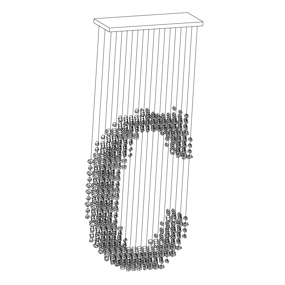 Charcoal Chandeliers - YIOSI