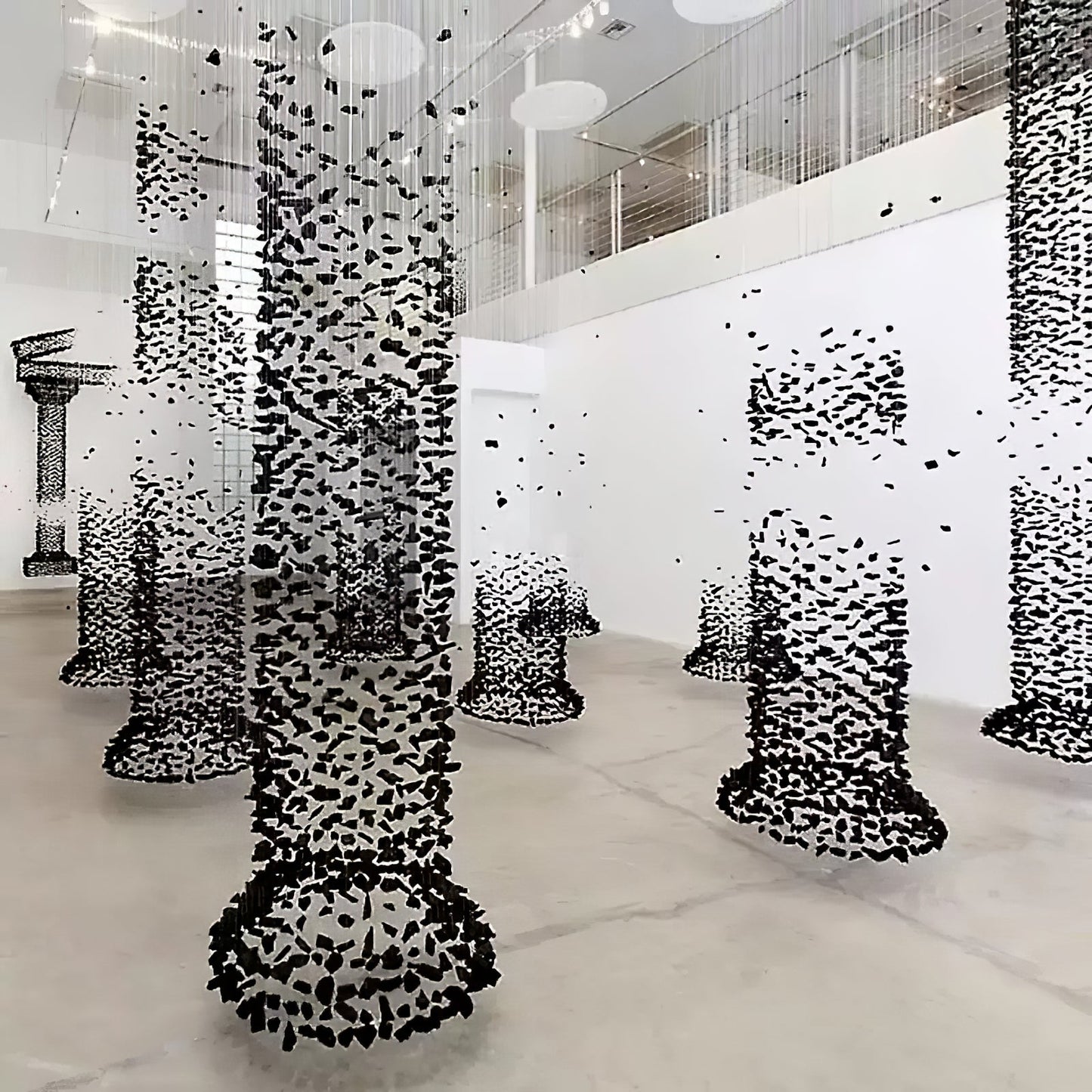 Charcoal Shape Hourglass Chandelier - YIOSI