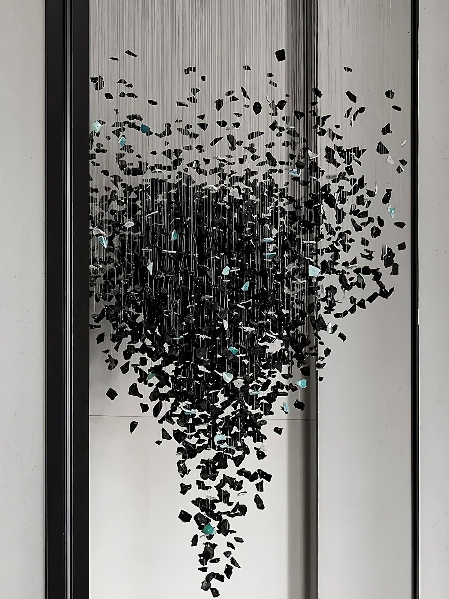 Charcoal Shape Hourglass Chandelier - YIOSI