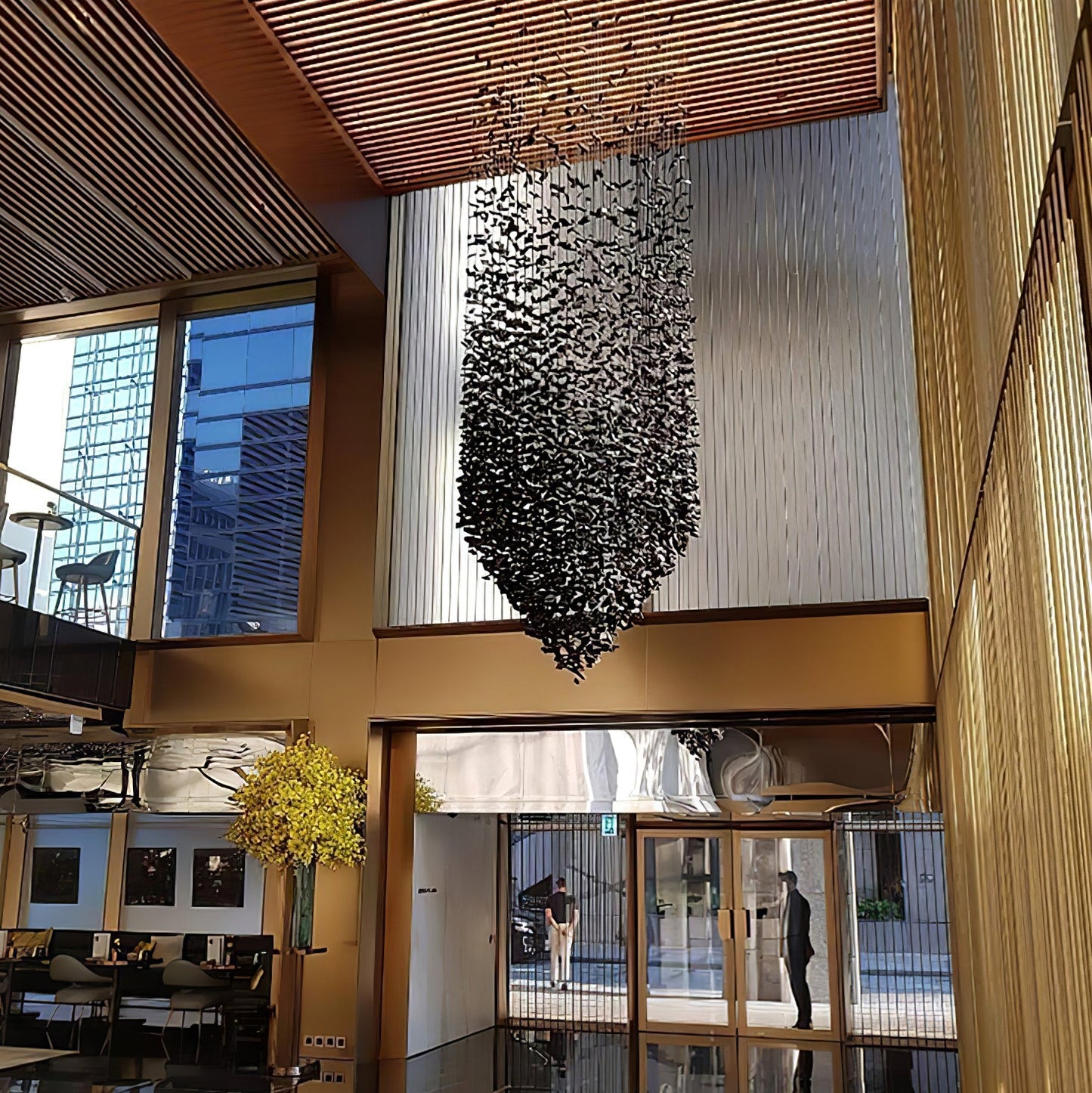Charcoal Shape Hourglass Chandelier - YIOSI