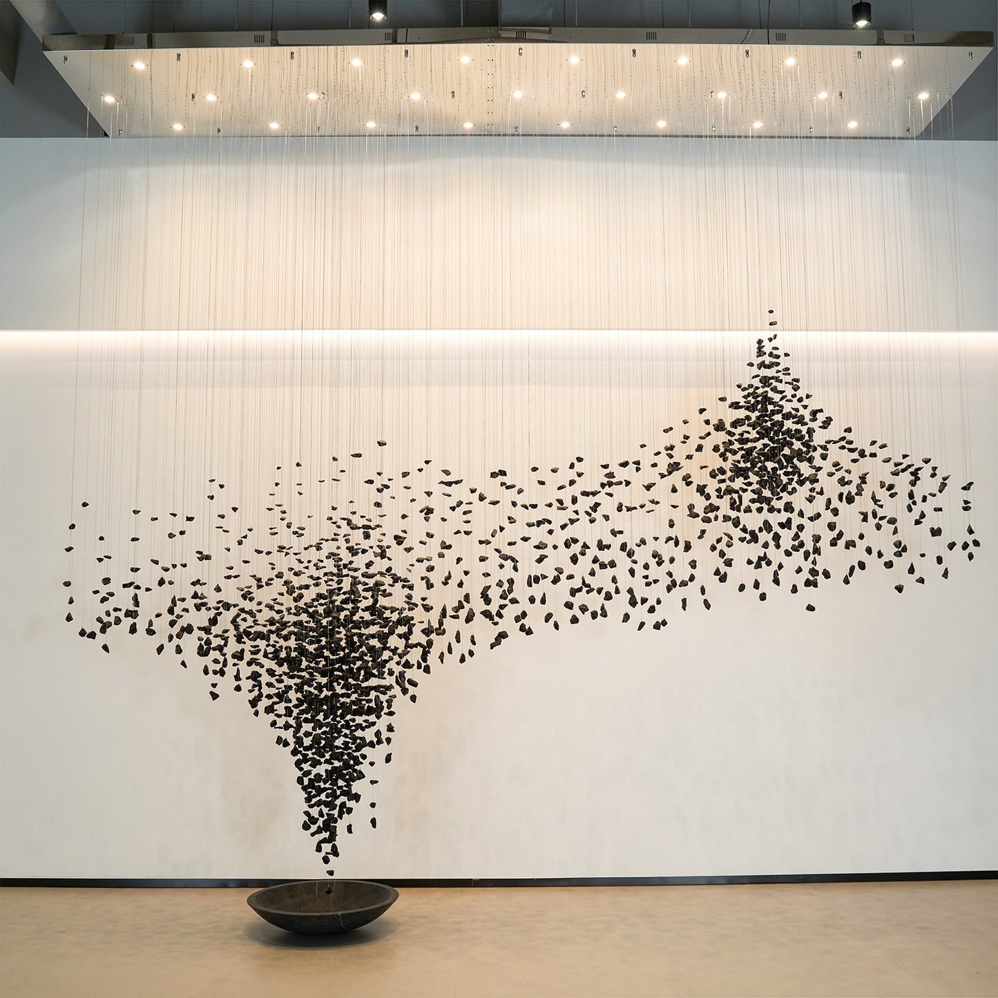 Charcoal Shape Hourglass Chandelier - YIOSI