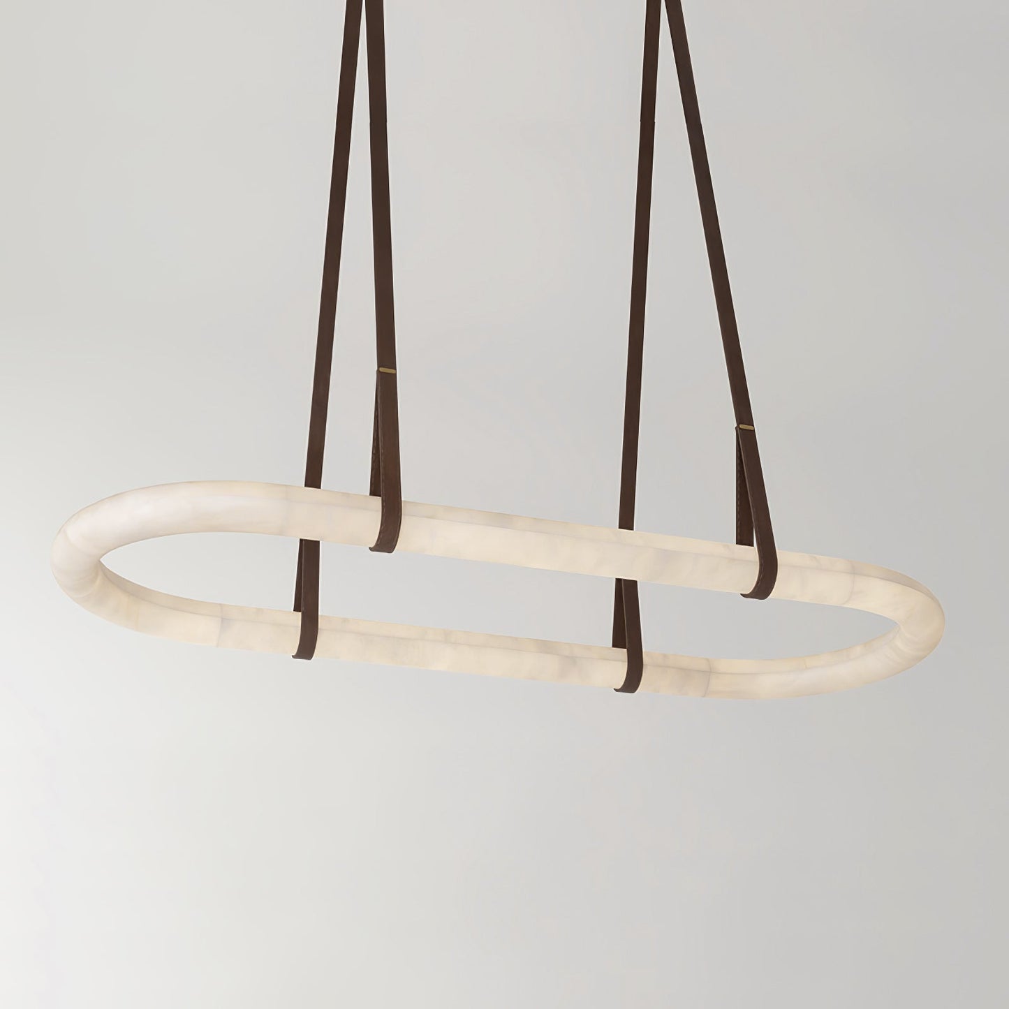 Circle Alabaster Chandelier - YIOSI