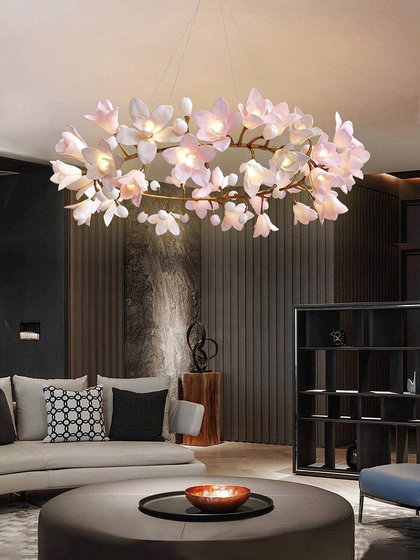 Circular Blossom Chandelier - YIOSI