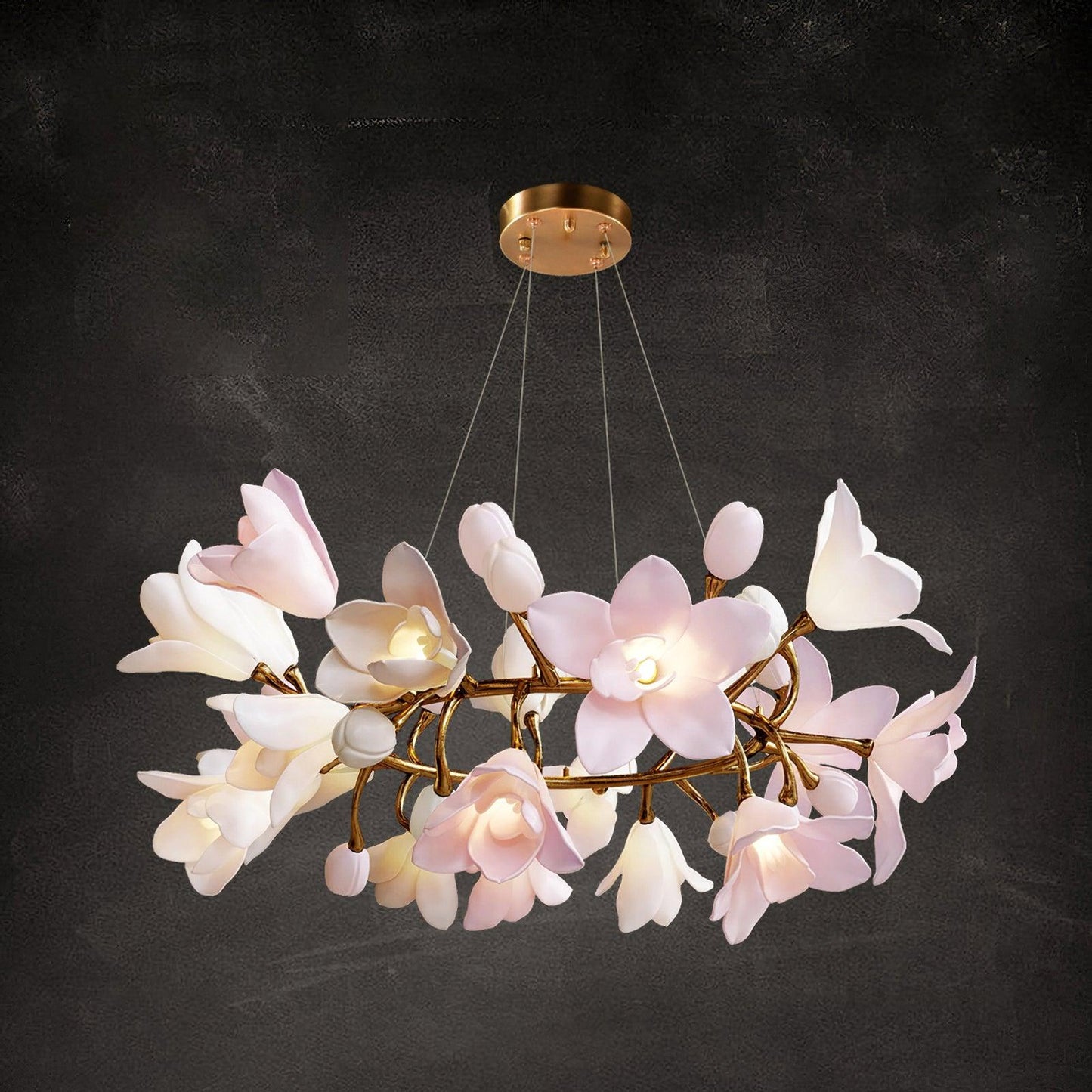Circular Blossom Chandelier - YIOSI