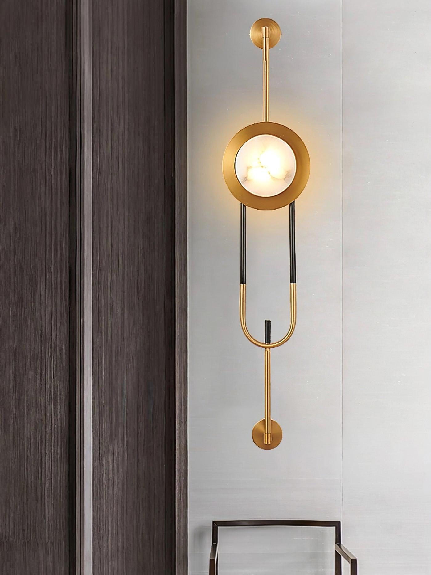 Circular Marble Wall Light - YIOSI