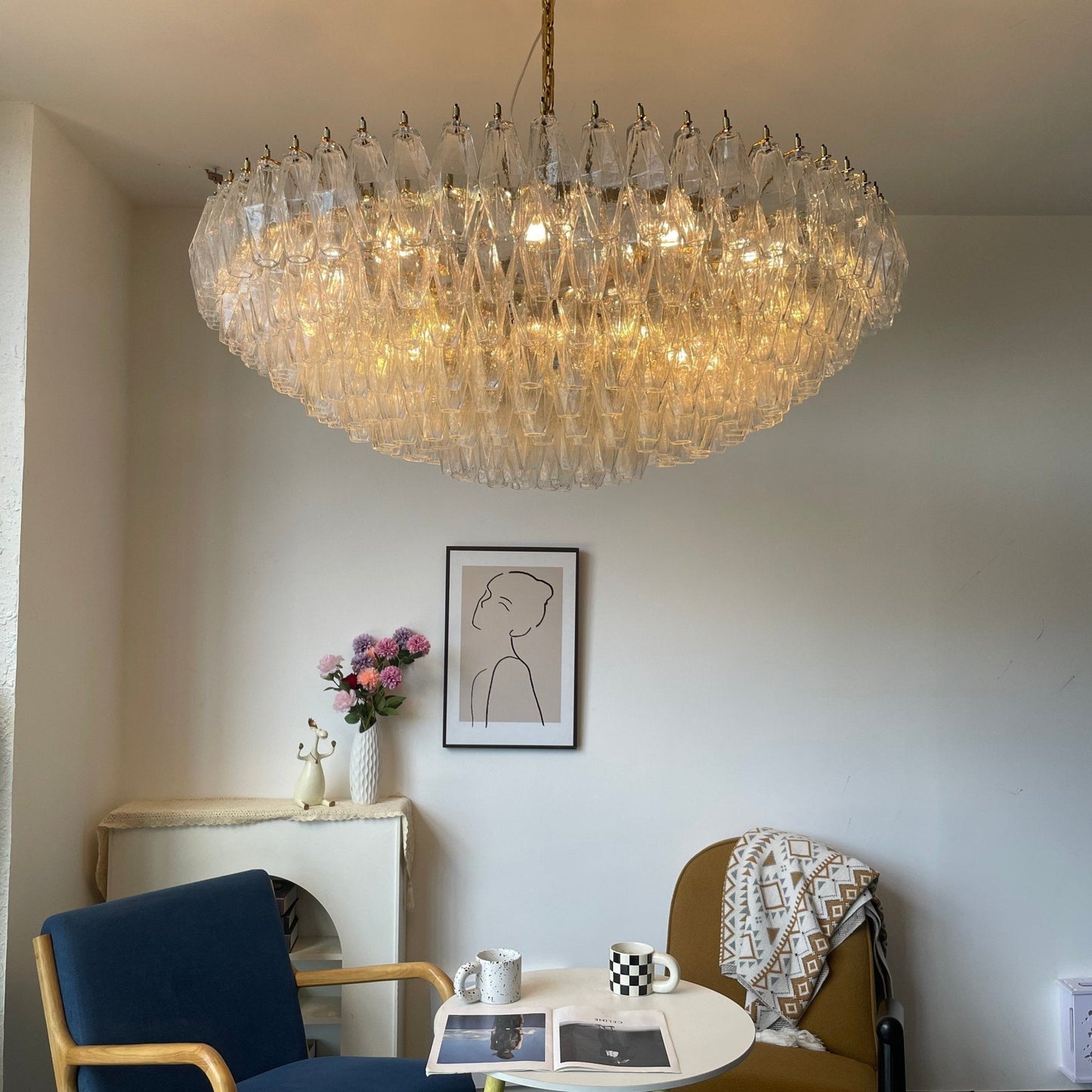 Clear Sorrento Chandelier - YIOSI