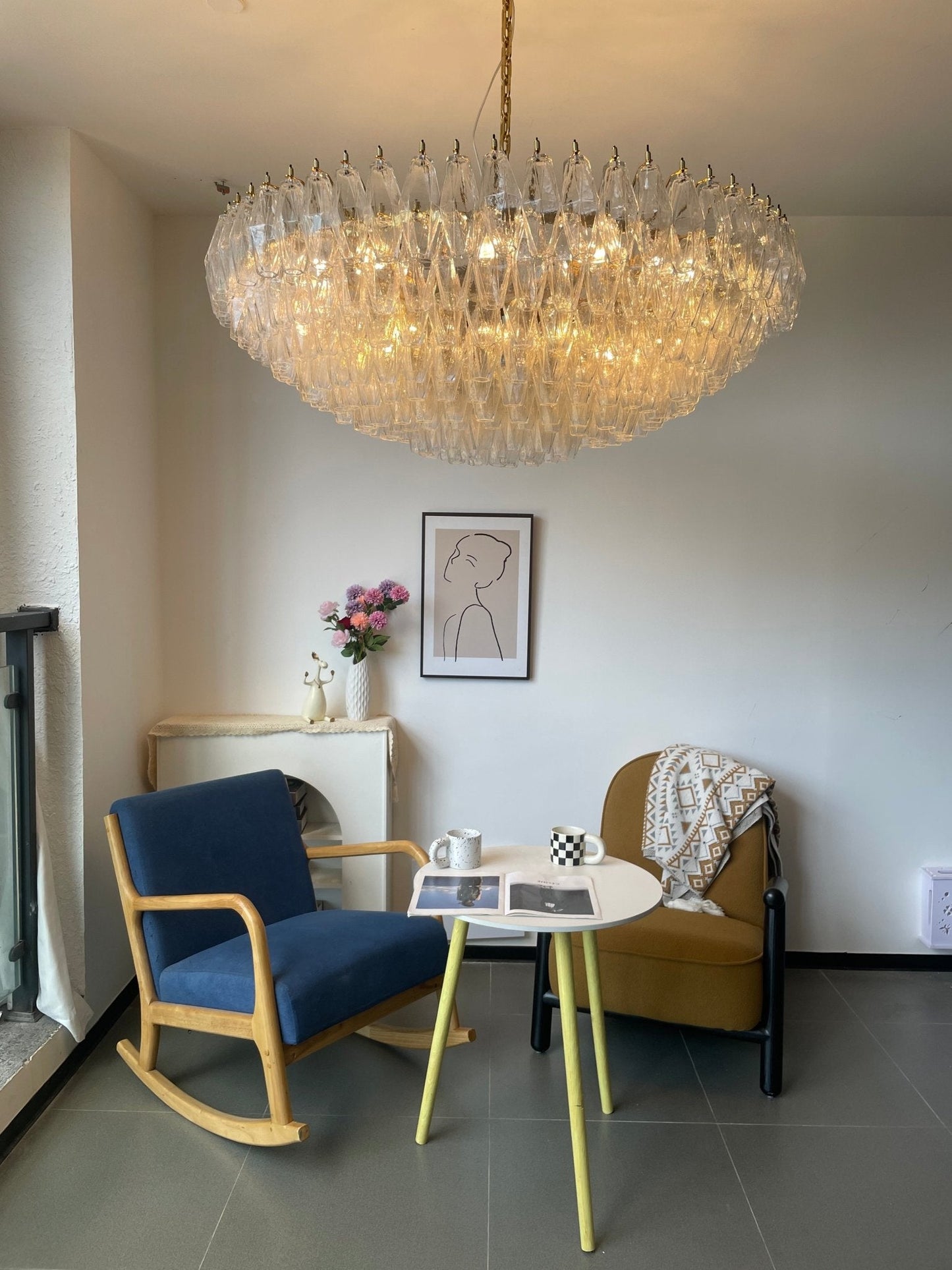 Clear Sorrento Chandelier - YIOSI