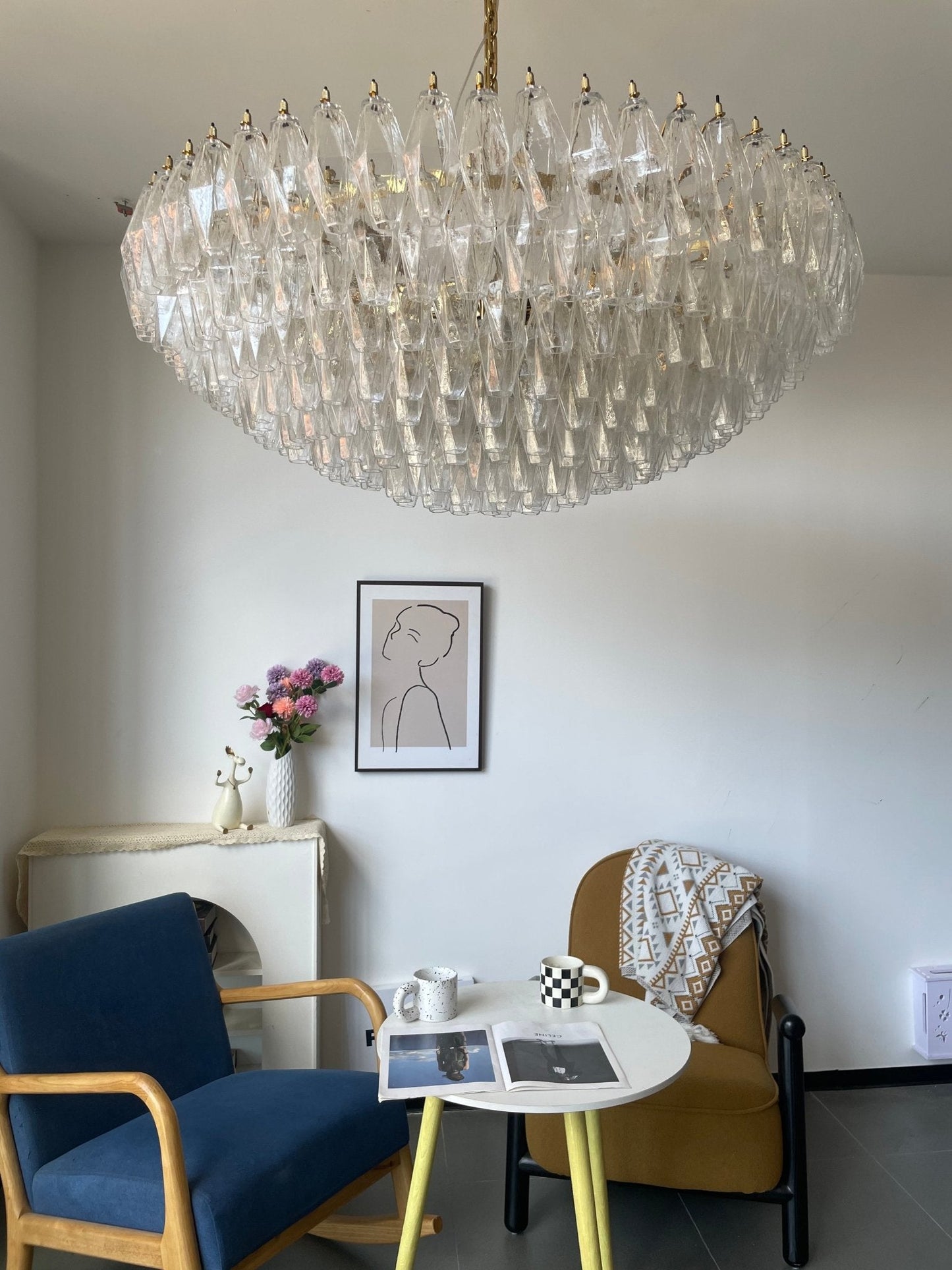Clear Sorrento Chandelier - YIOSI