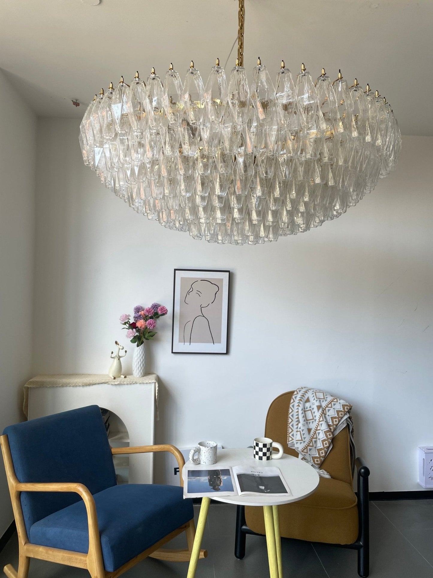 Clear Sorrento Chandelier - YIOSI