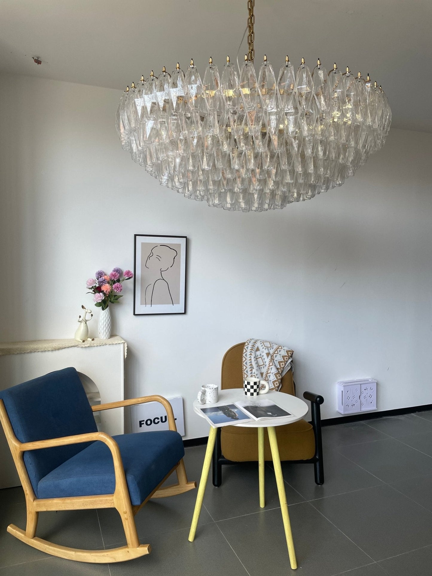 Clear Sorrento Chandelier - YIOSI