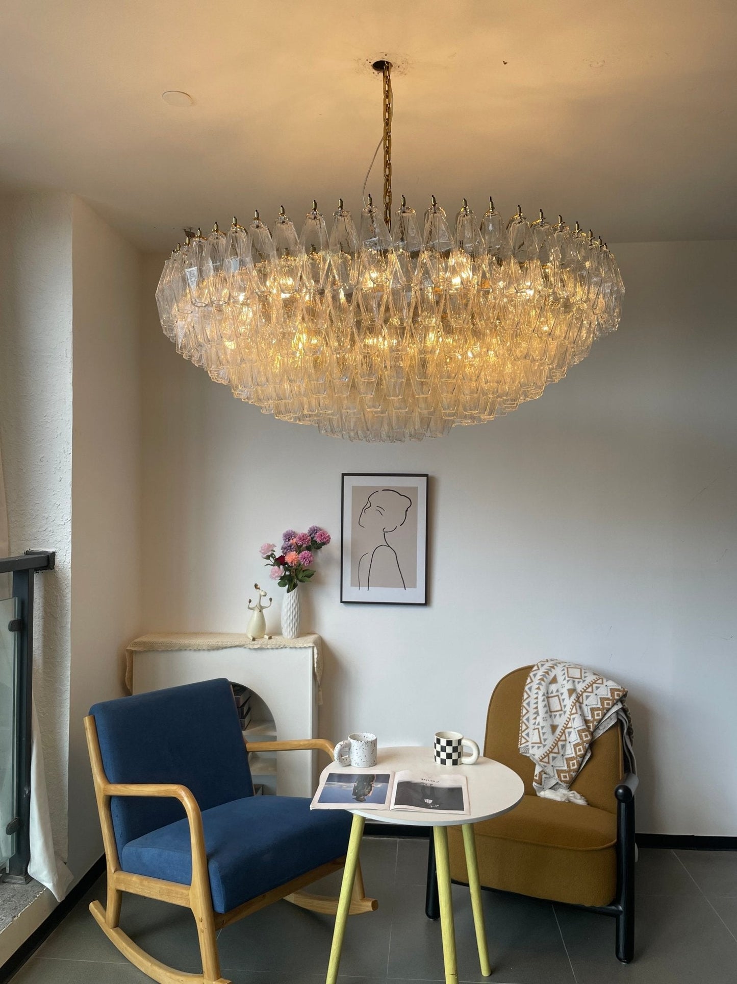 Clear Sorrento Chandelier - YIOSI