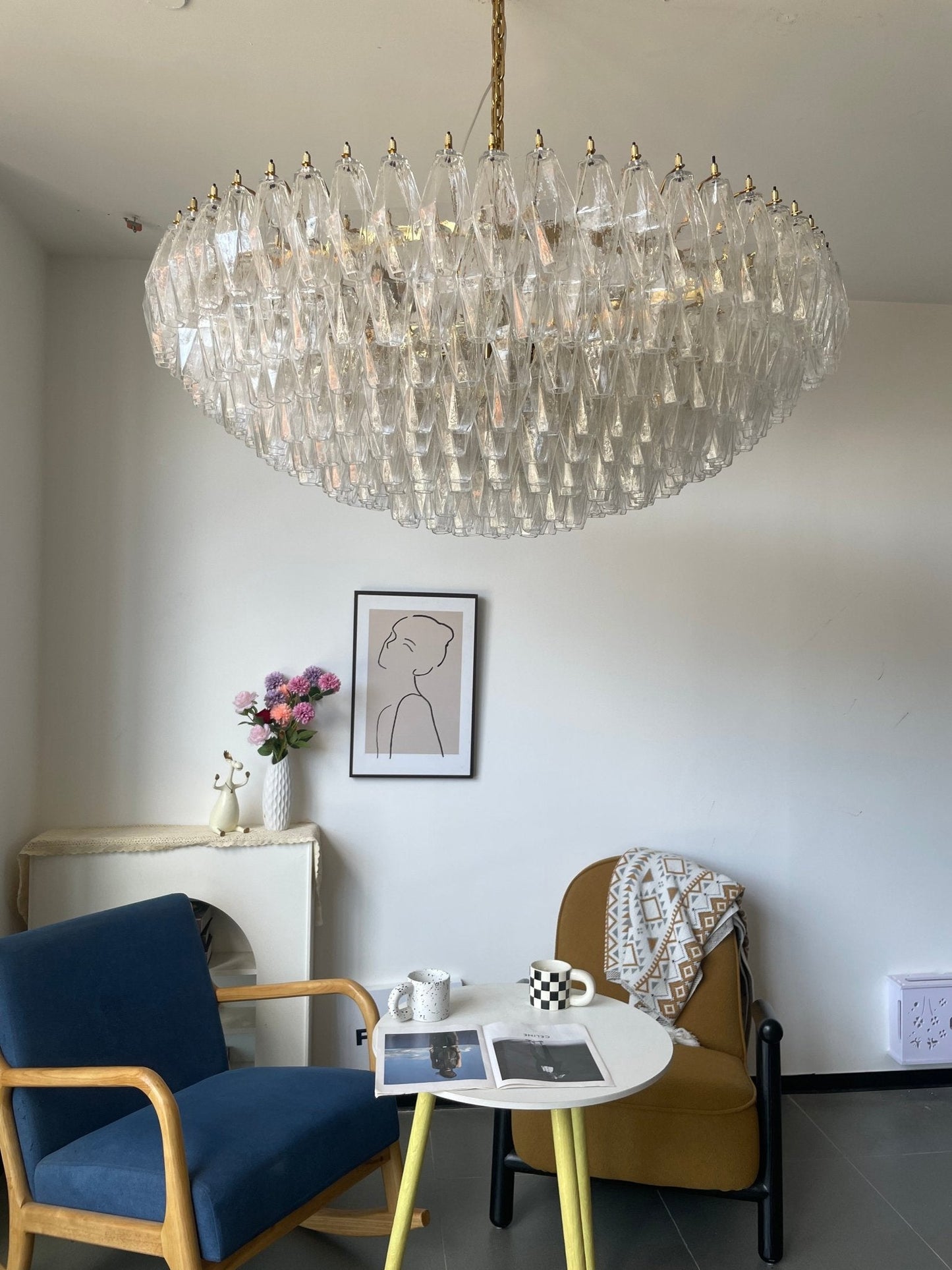 Clear Sorrento Chandelier - YIOSI
