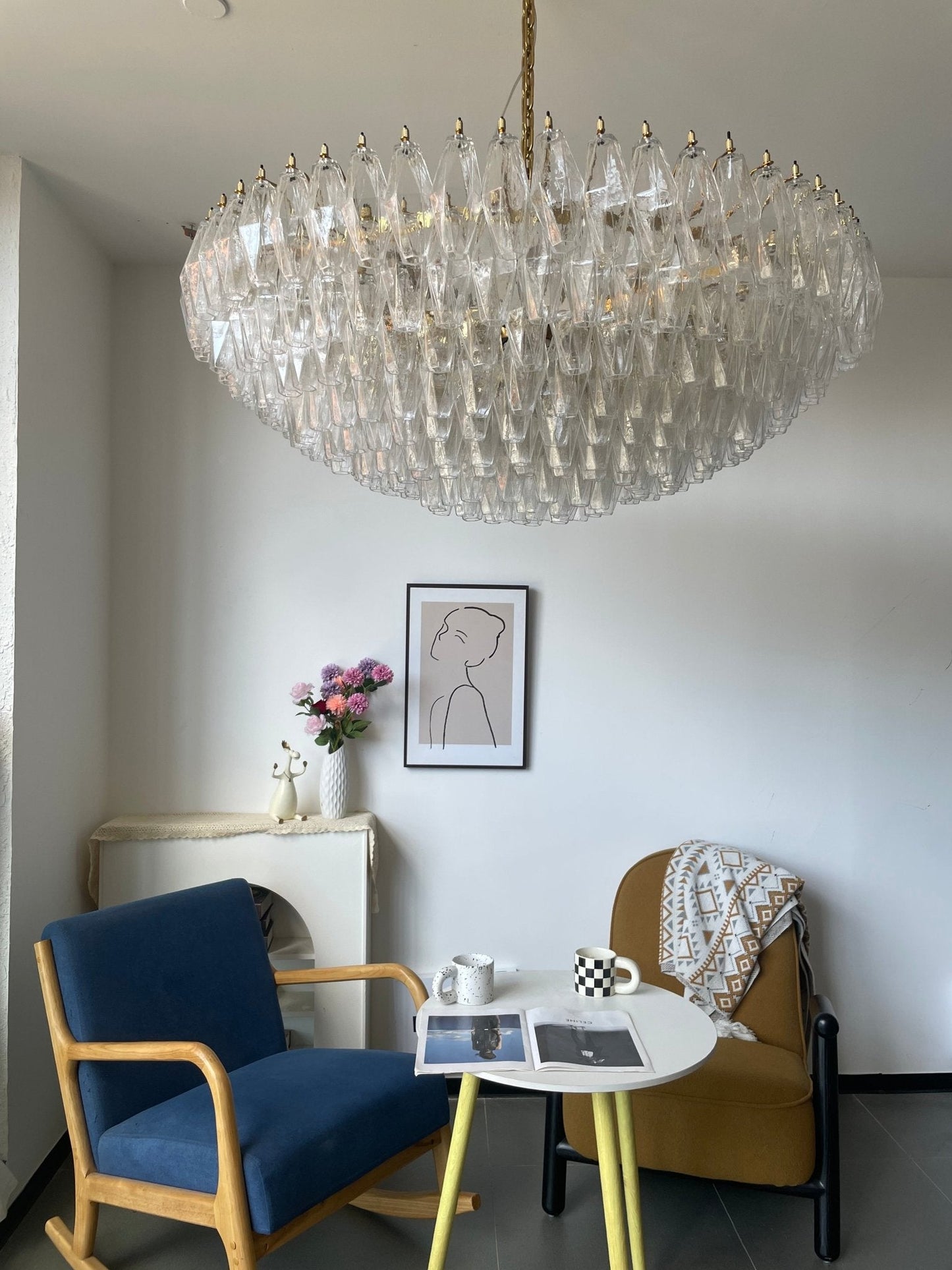 Clear Sorrento Chandelier - YIOSI