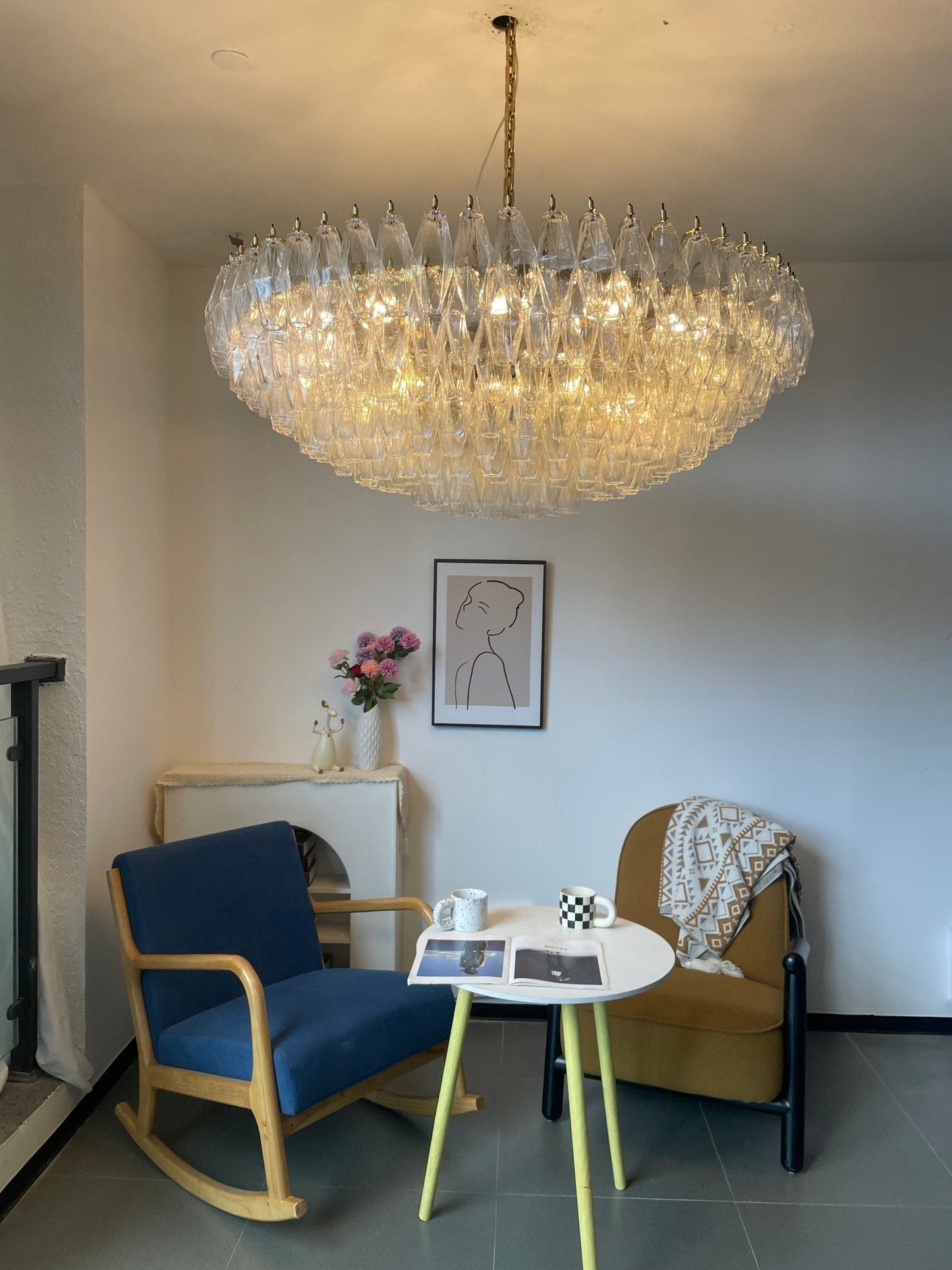 Clear Sorrento Chandelier - YIOSI