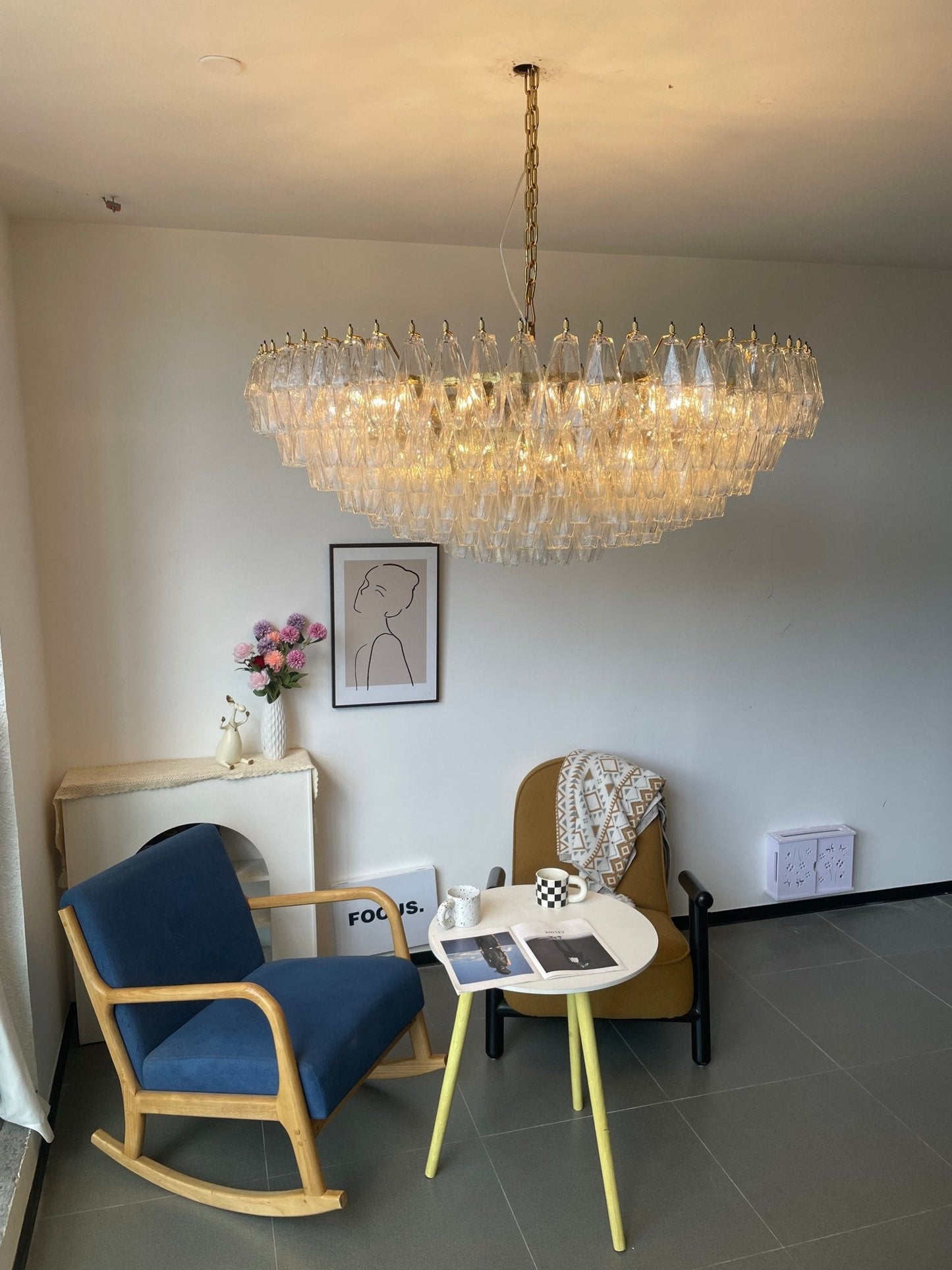 Clear Sorrento Chandelier - YIOSI