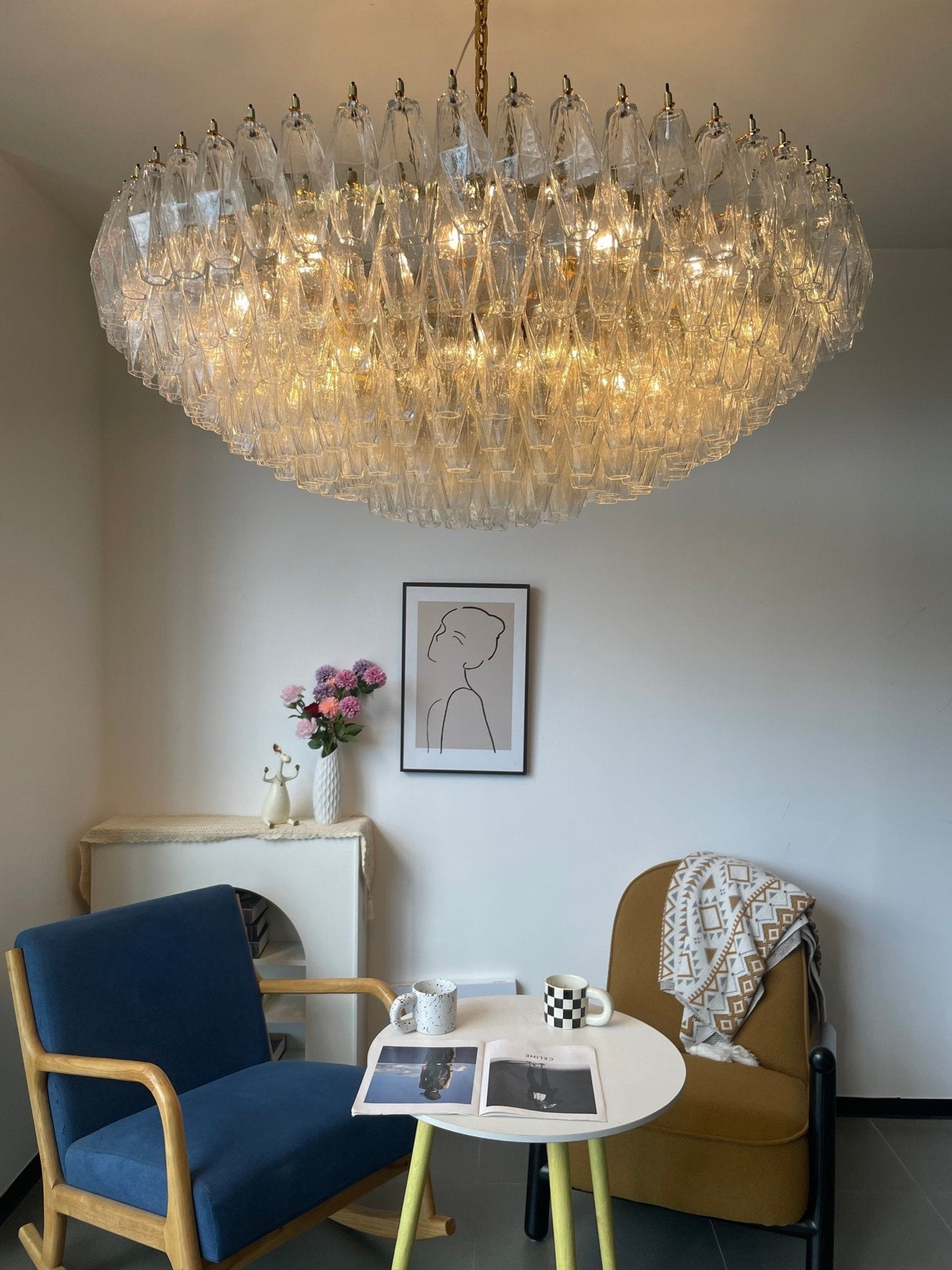Clear Sorrento Chandelier - YIOSI