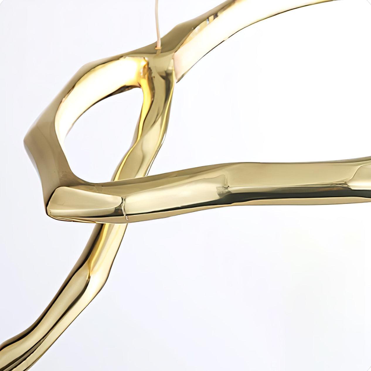 Cloud Rings Series Brass Chandelier - YIOSI