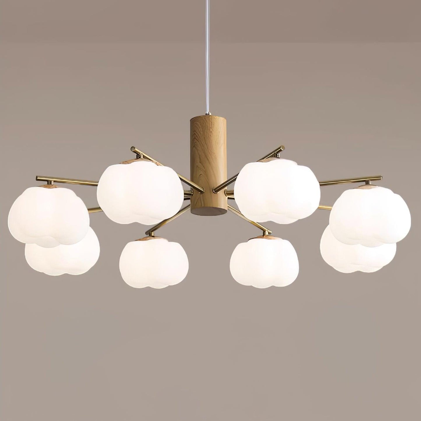 Cotton Balls Chandelier - YIOSI