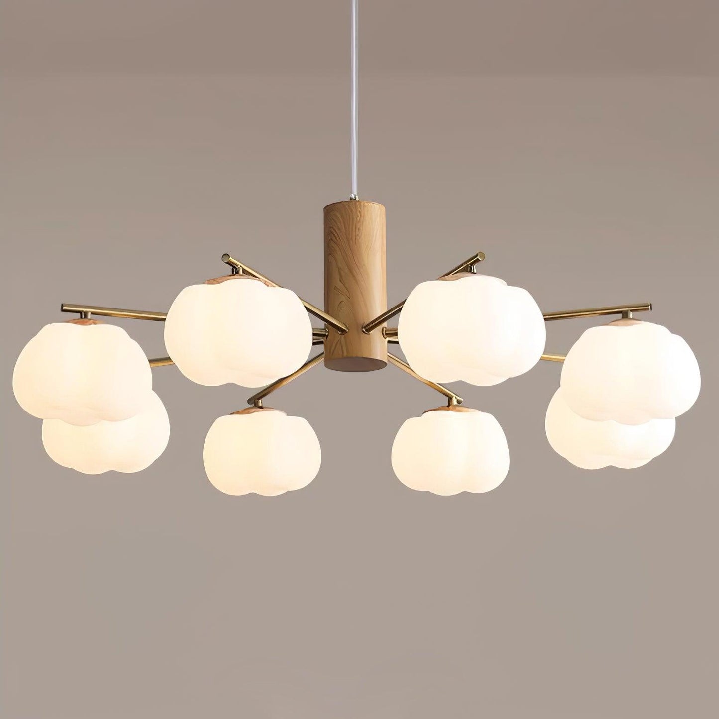 Cotton Balls Chandelier - YIOSI