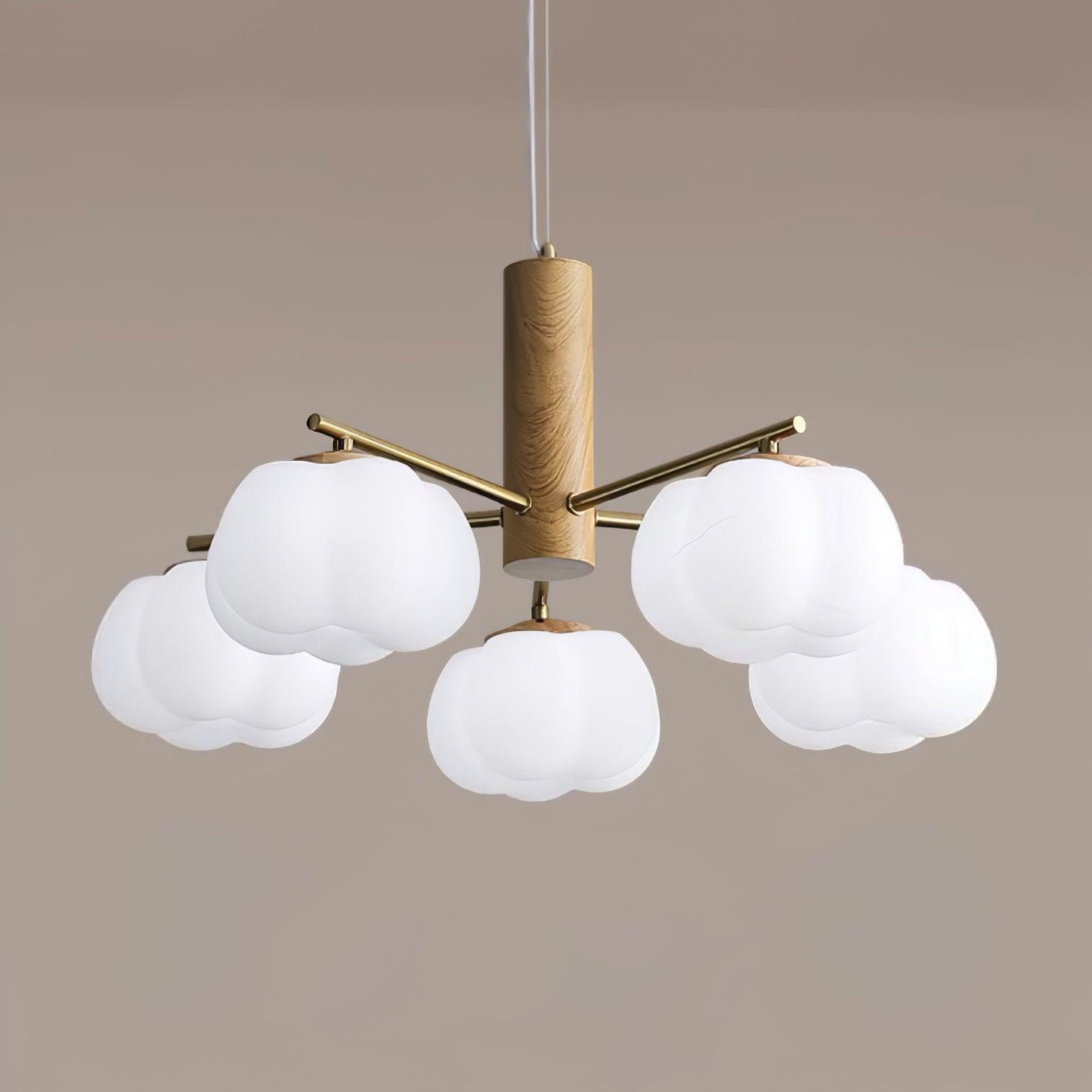 Cotton Balls Chandelier - YIOSI