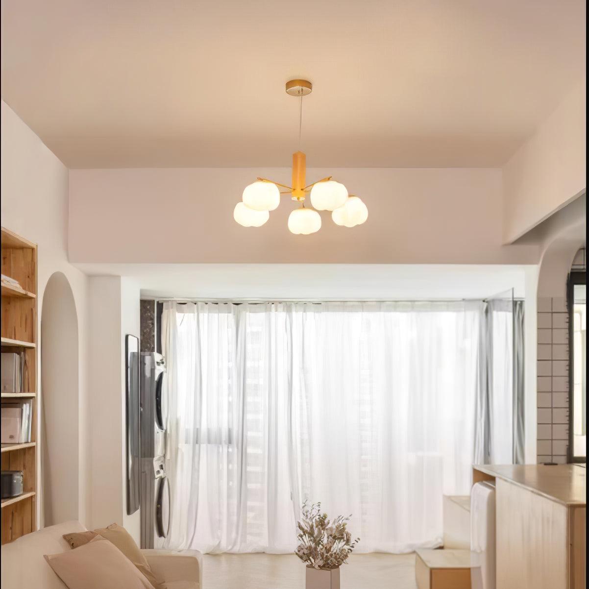 Cotton Balls Chandelier - YIOSI