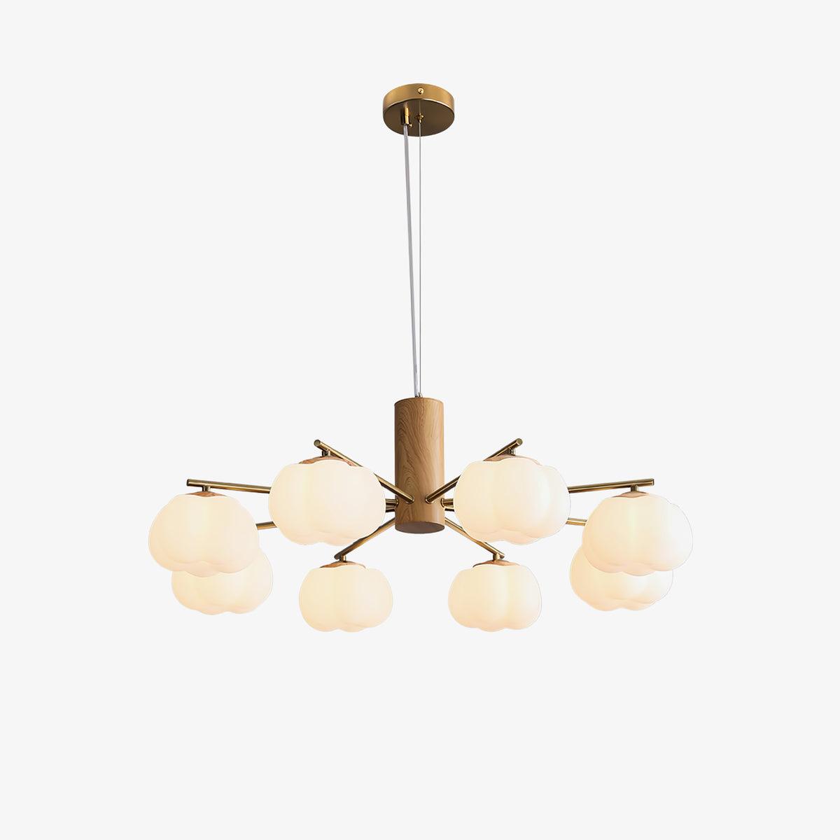 Cotton Balls Chandelier - YIOSI
